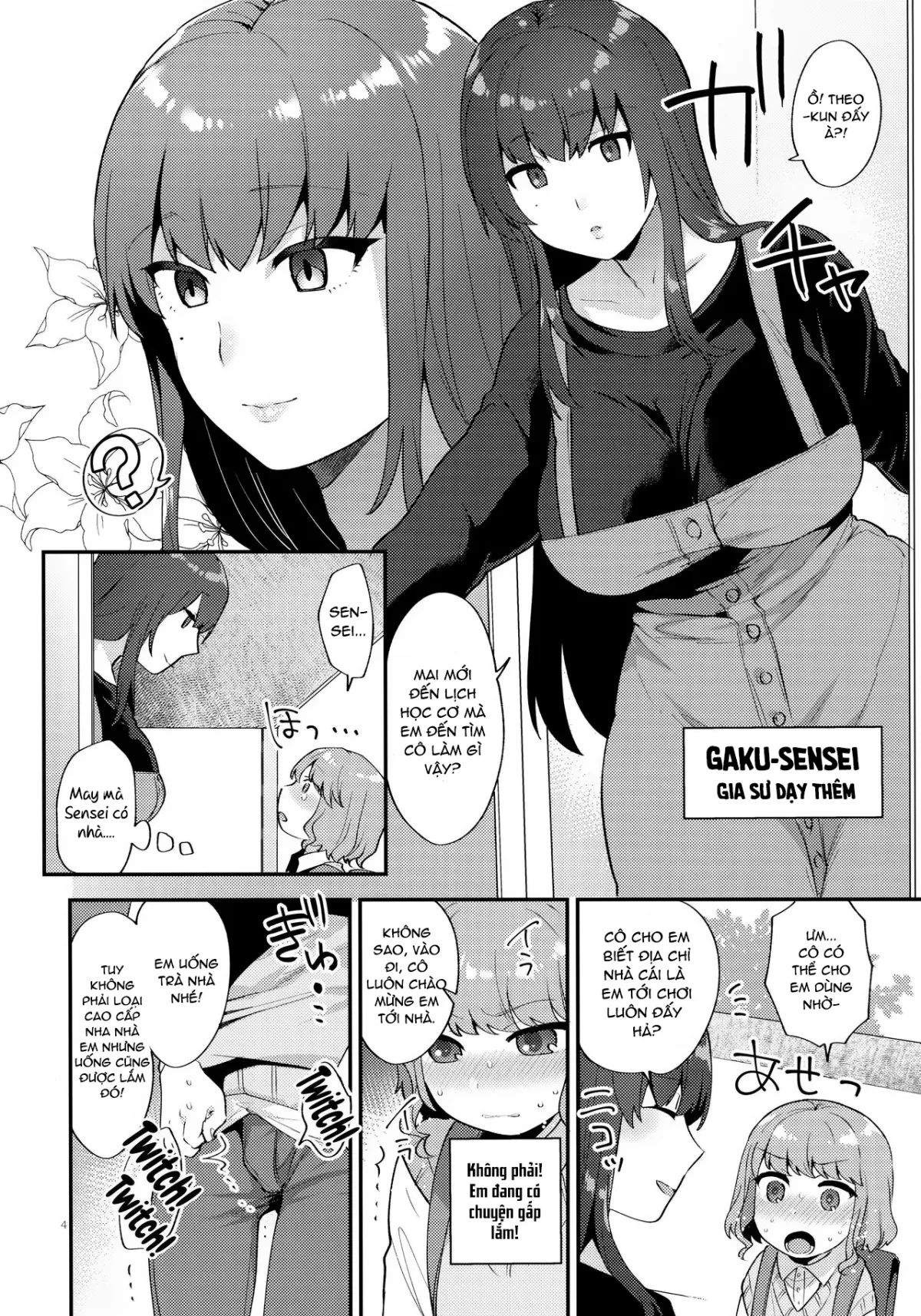 HentaiVN.net - Ảnh 4 - Cô gia sư và tôi [Toilet o Kari ni Kita Dake na no ni] - Oneshot