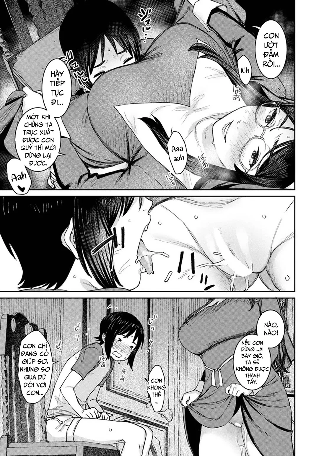 HentaiVN.net - Ảnh 13 - Cuộc trừ tà bí mật [Himitsu No Akuma Barai] - Oneshot