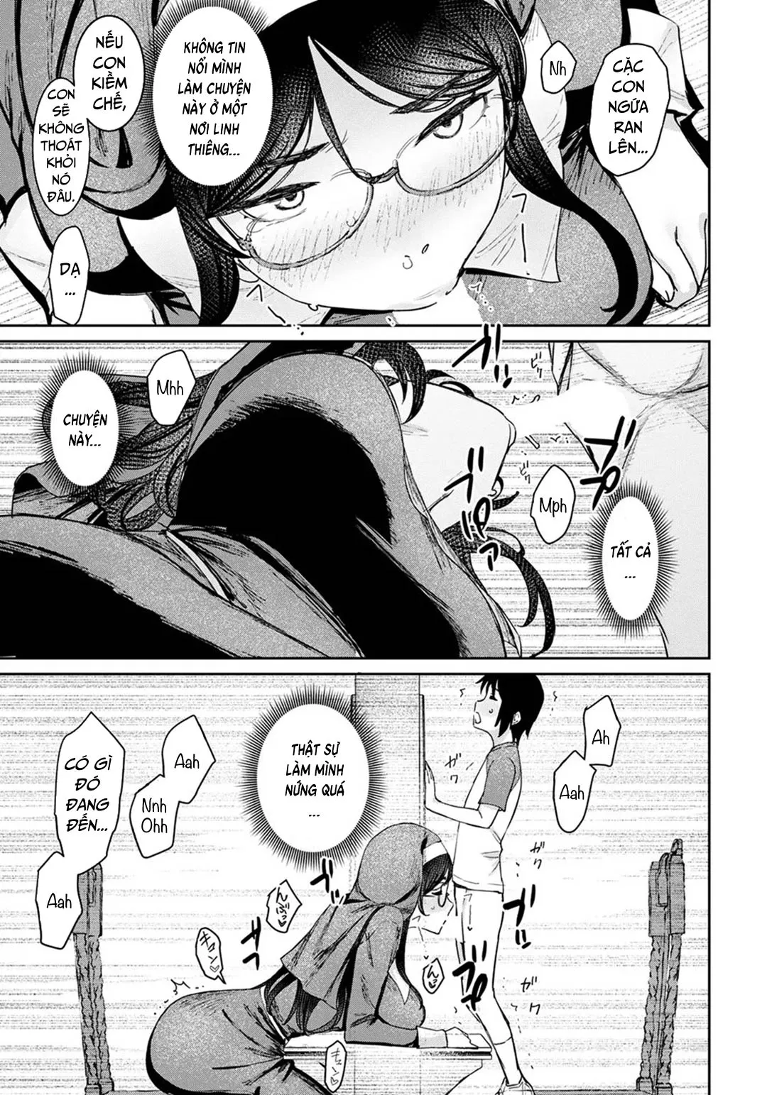HentaiVN.net - Ảnh 8 - Cuộc trừ tà bí mật [Himitsu No Akuma Barai] - Oneshot
