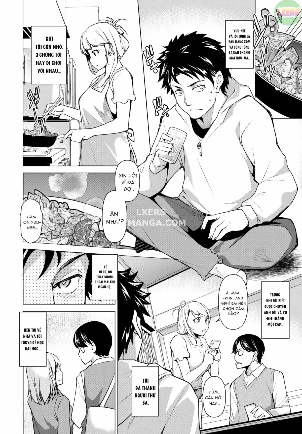 HentaiVN.net - Ảnh 2 - Chị dâu tôi có thói quen uống rượu không lành mạnh - Oneshot