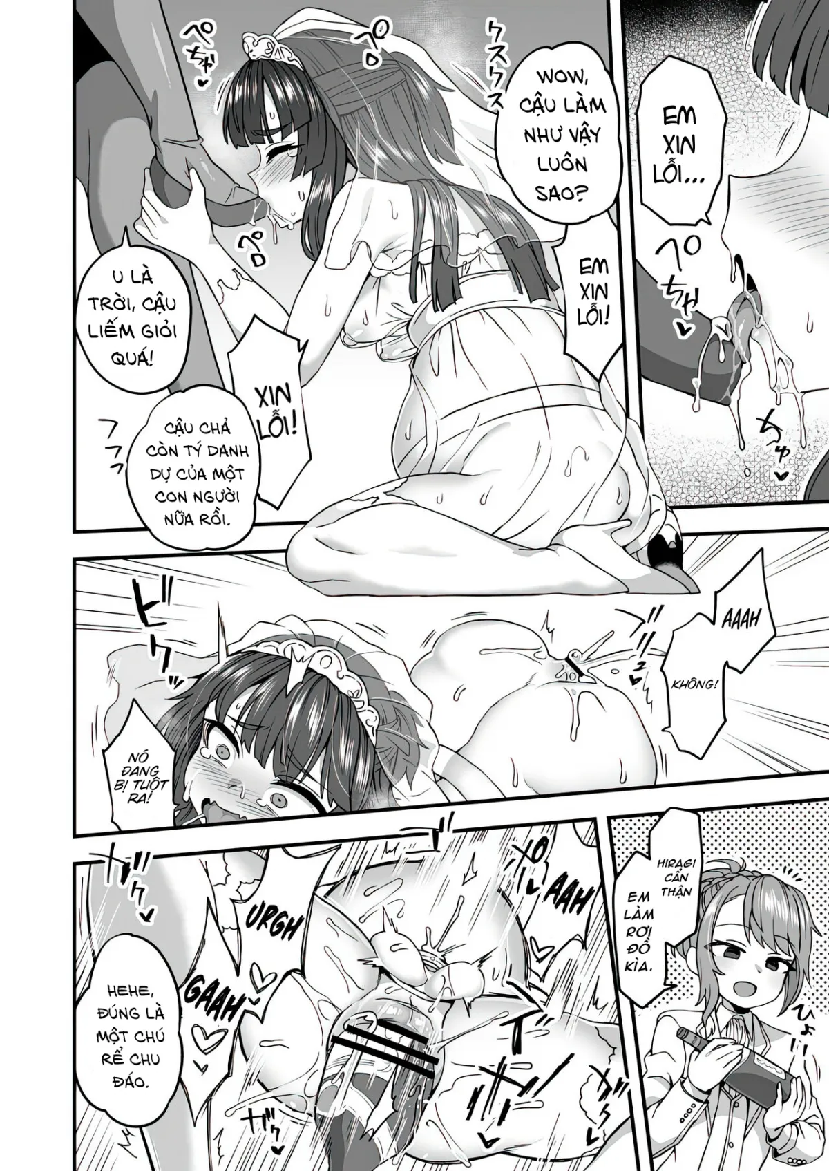 HentaiVN.net - Ảnh 32 - Hạnh Phúc Của Đôi Ta Sau Đám Cưới [Boku to Kimi no Shiawase Kekkonshiki] - Oneshot