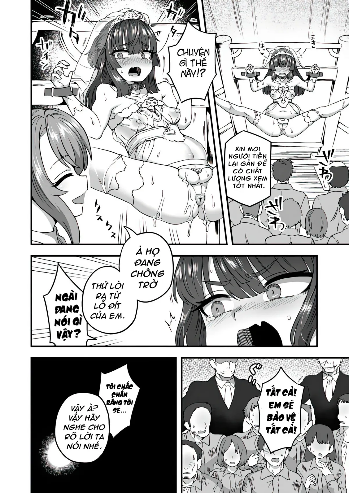HentaiVN.net - Ảnh 34 - Hạnh Phúc Của Đôi Ta Sau Đám Cưới [Boku to Kimi no Shiawase Kekkonshiki] - Oneshot
