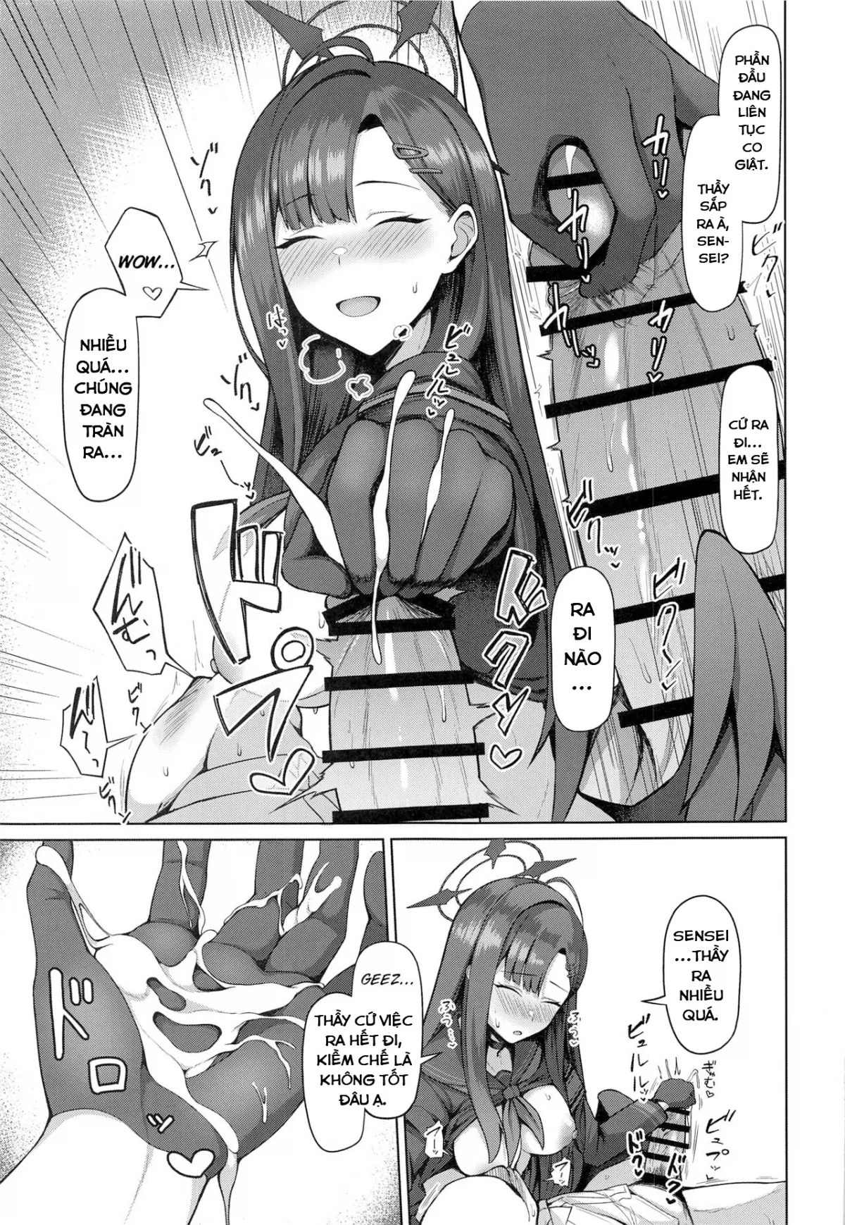 HentaiVN.net - Ảnh 7 - Sensei wa Shouganai Hitossu ne (Blue Archive) [Sensei, you're just so hopeless, aren't you?] - Oneshot