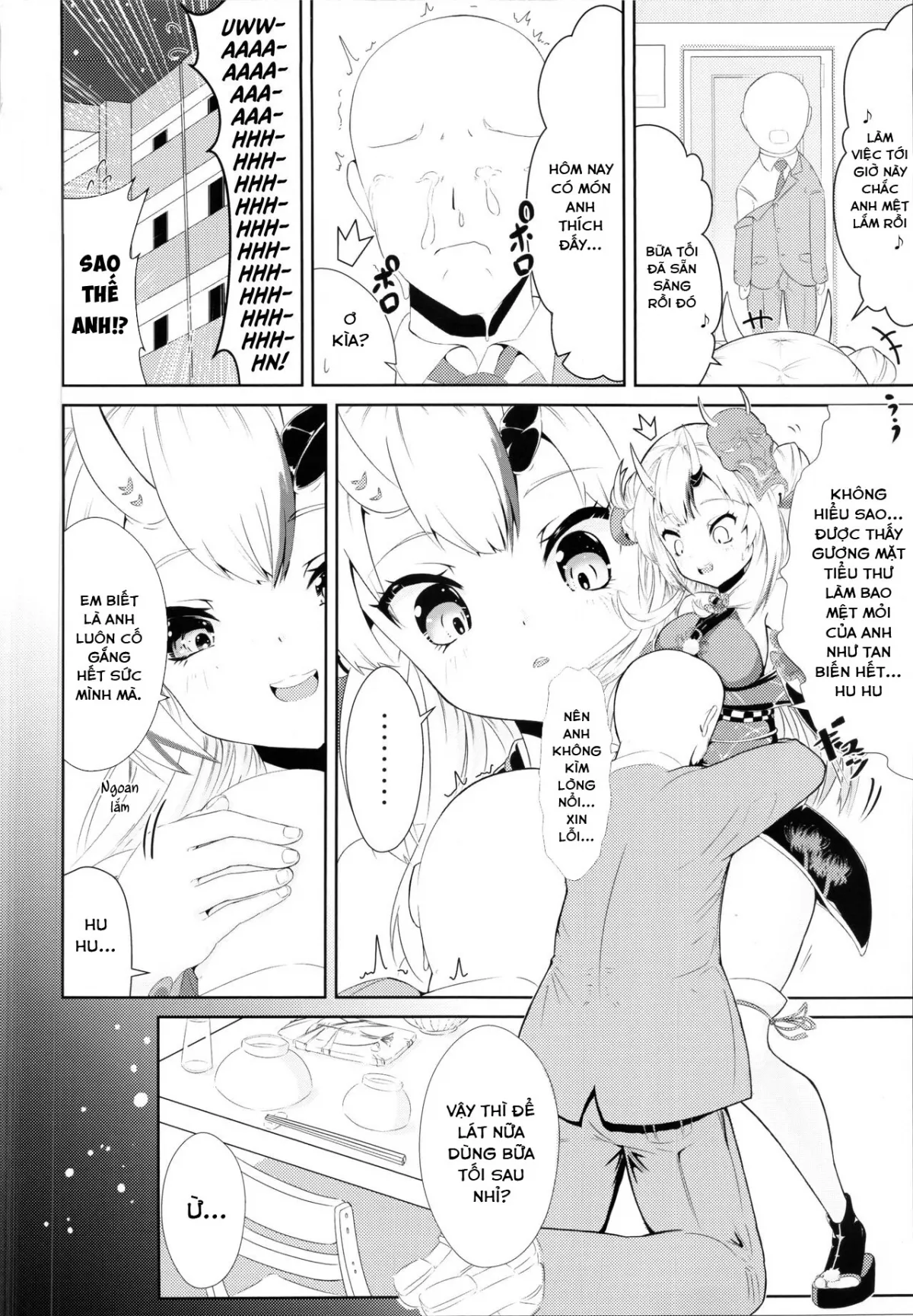 HentaiVN.net - Ảnh 4 - Kawaii Oni ga Iru Seikatsu [カワイイ鬼が居る生活] - Oneshot