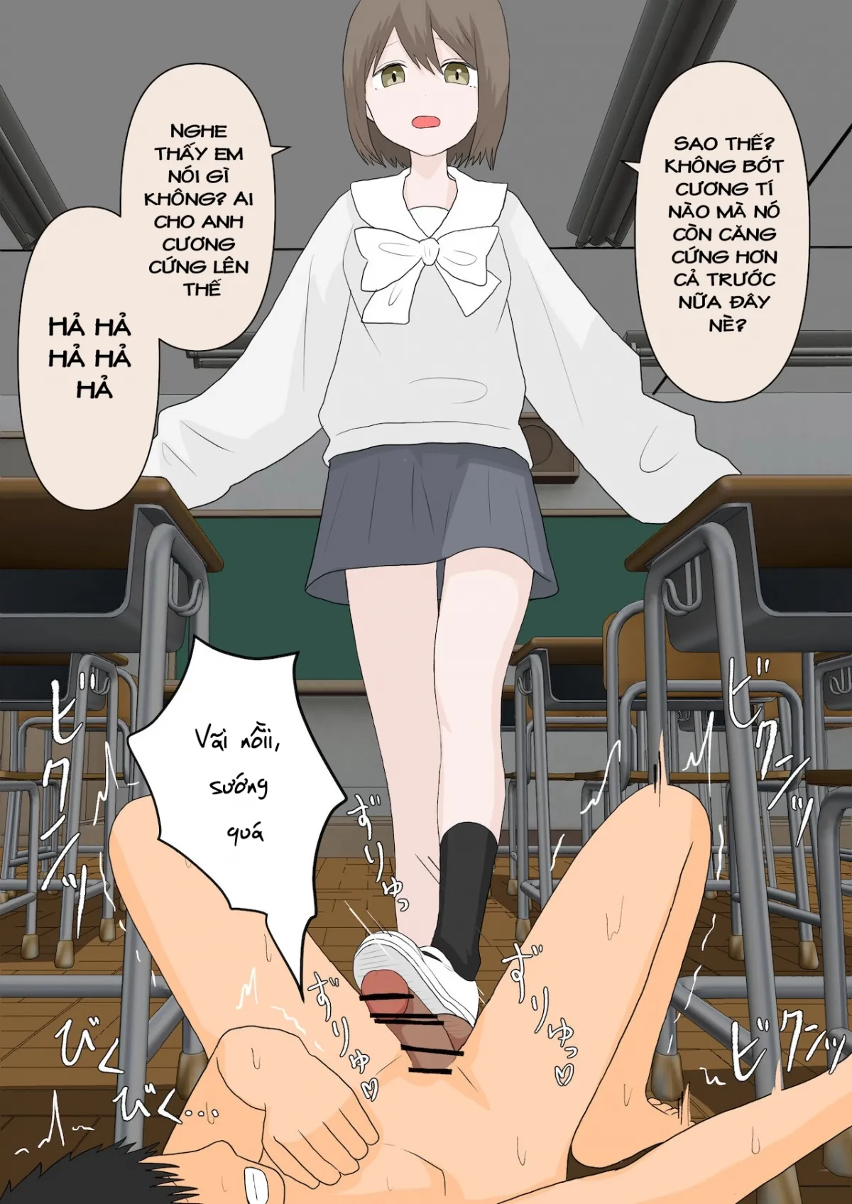 HentaiVN.net - Ảnh 31 - Kanojo ni Ningen no Songen o Fuminijirareru - Oneshot