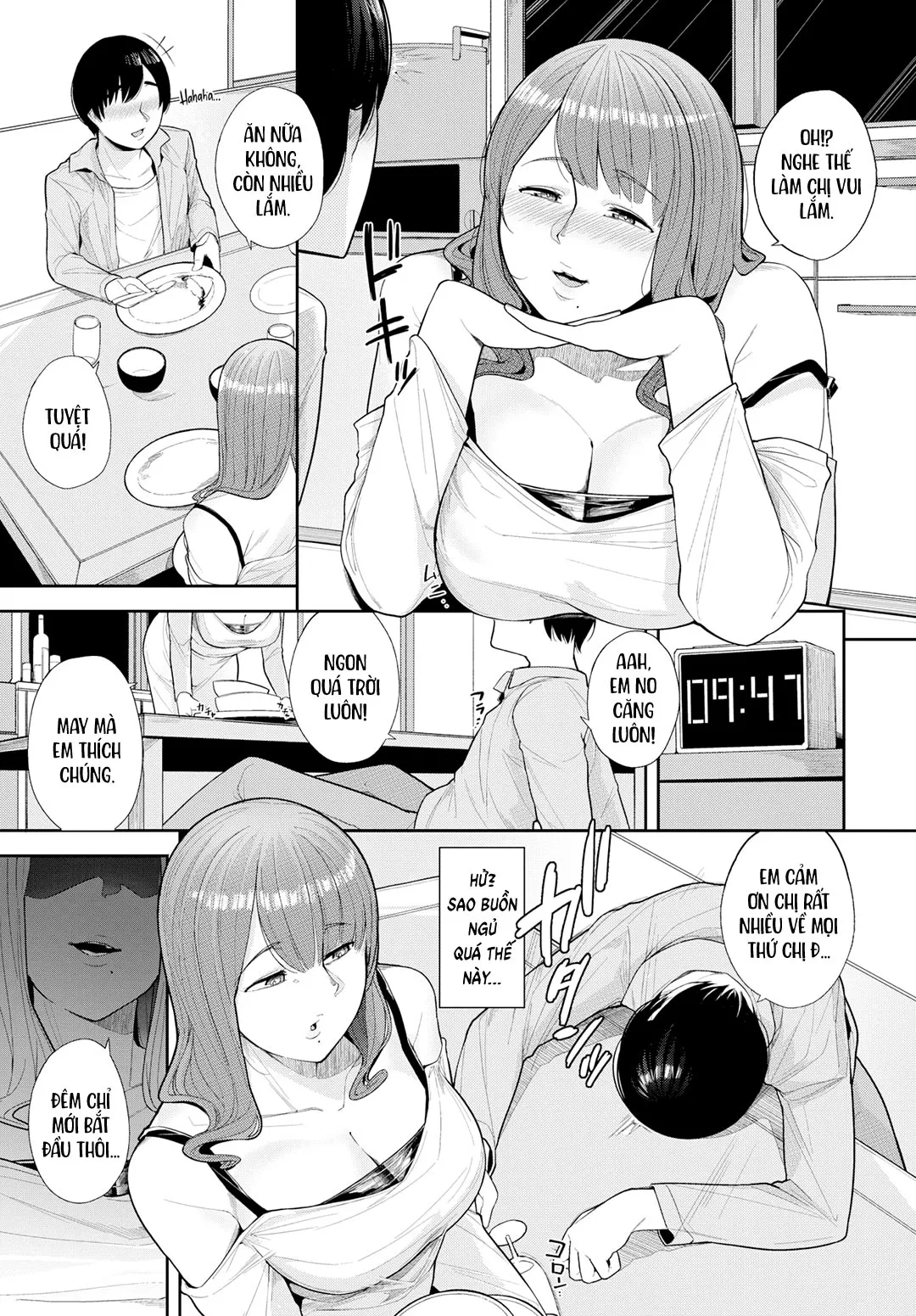 HentaiVN.net - Ảnh 4 - Chị họ hàng xóm là chủ nhân của tôi - Oneshot