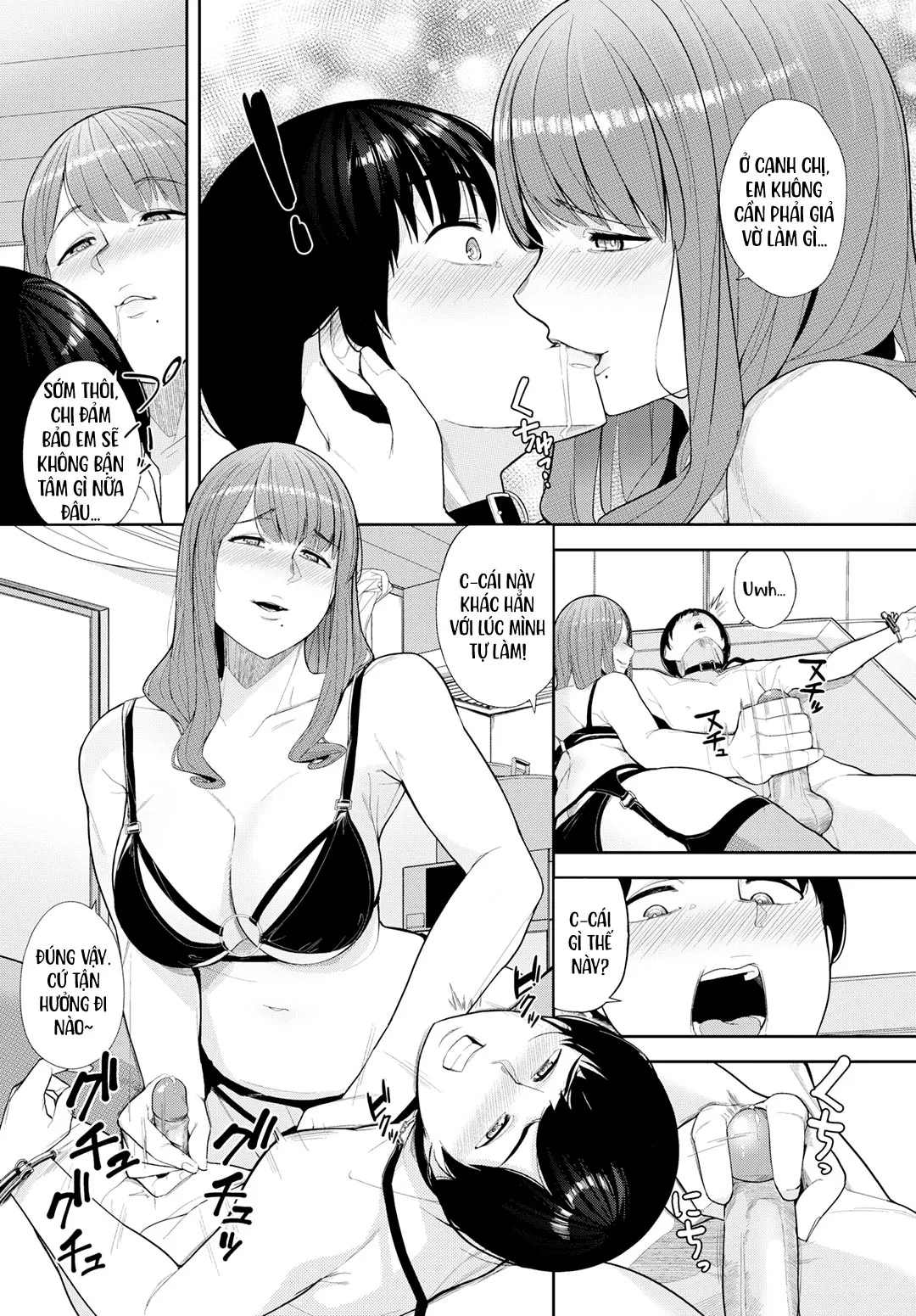 HentaiVN.net - Ảnh 8 - Chị họ hàng xóm là chủ nhân của tôi - Oneshot