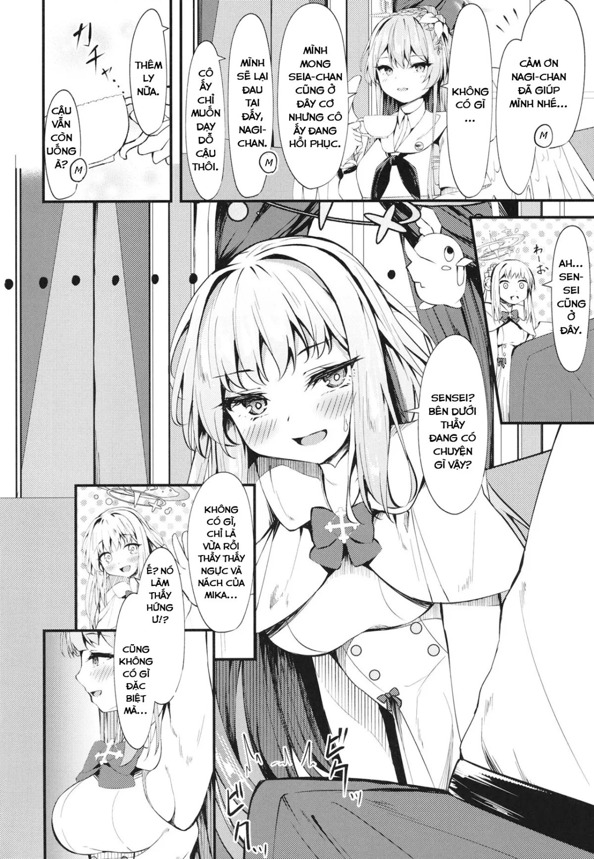 HentaiVN.net - Ảnh 6 - My Prince (Blue Archive) [Watashi no Ouji-sama] - Oneshot