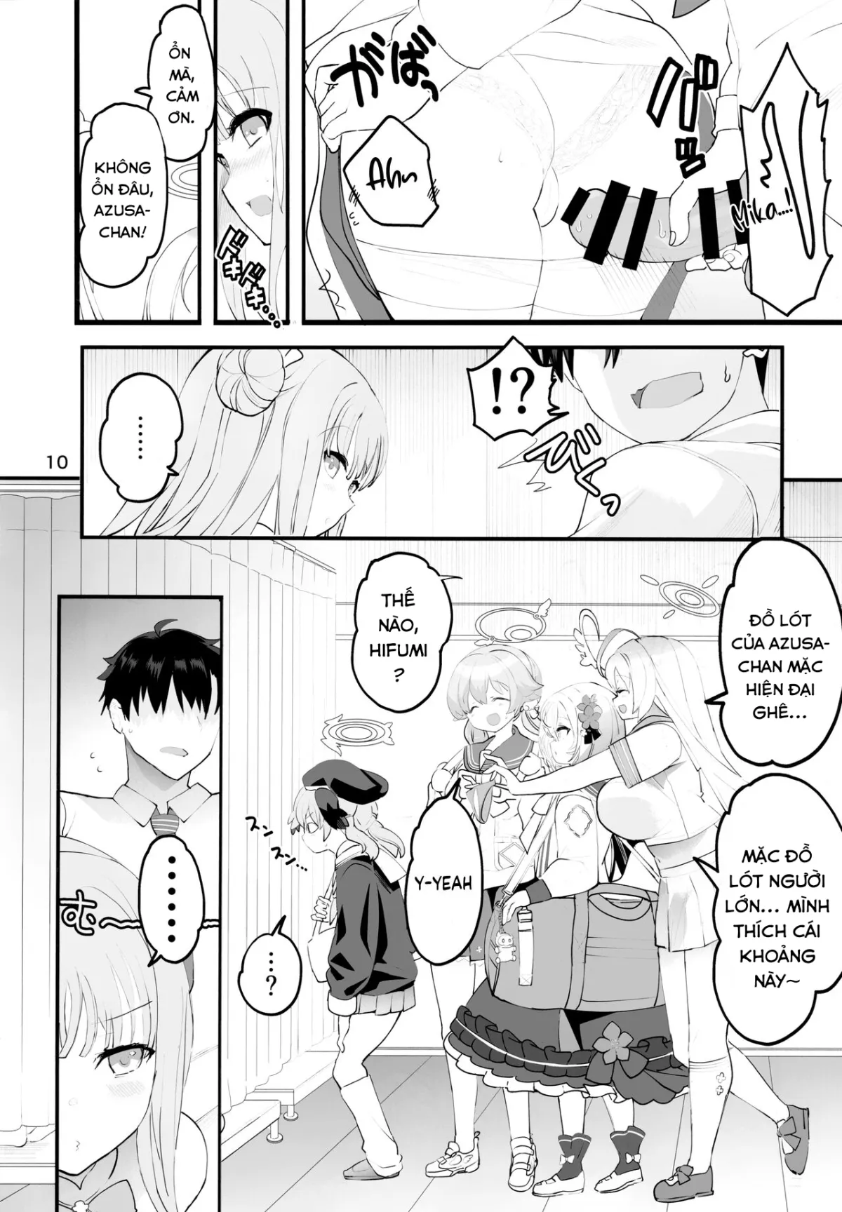 HentaiVN.net - Ảnh 12 - Mikakutei de Miseijuku na Ohime-sama (Blue Archive) [Undetermined and Immature Princess] - Oneshot