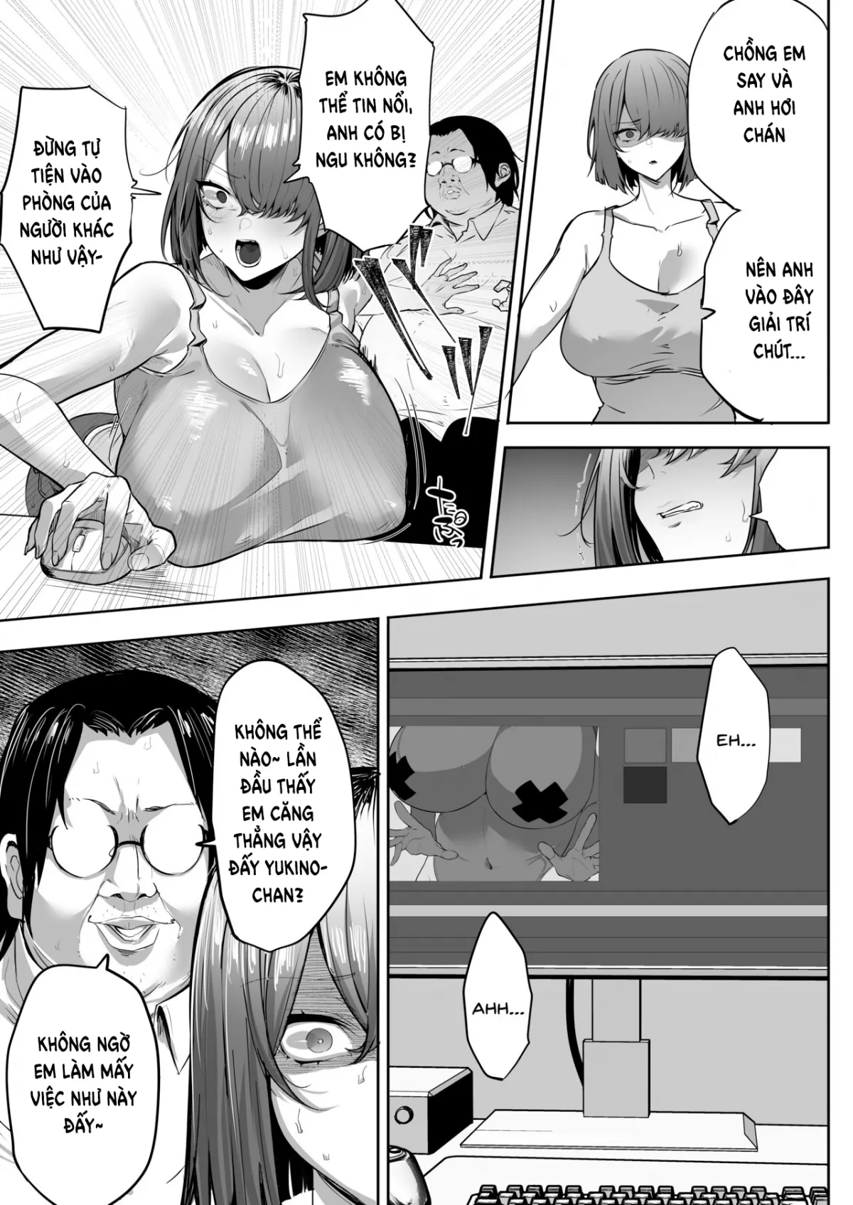 HentaiVN.net - Ảnh 12 - Gikei ni Haiboku Cool na Hitodzuma - Oneshot