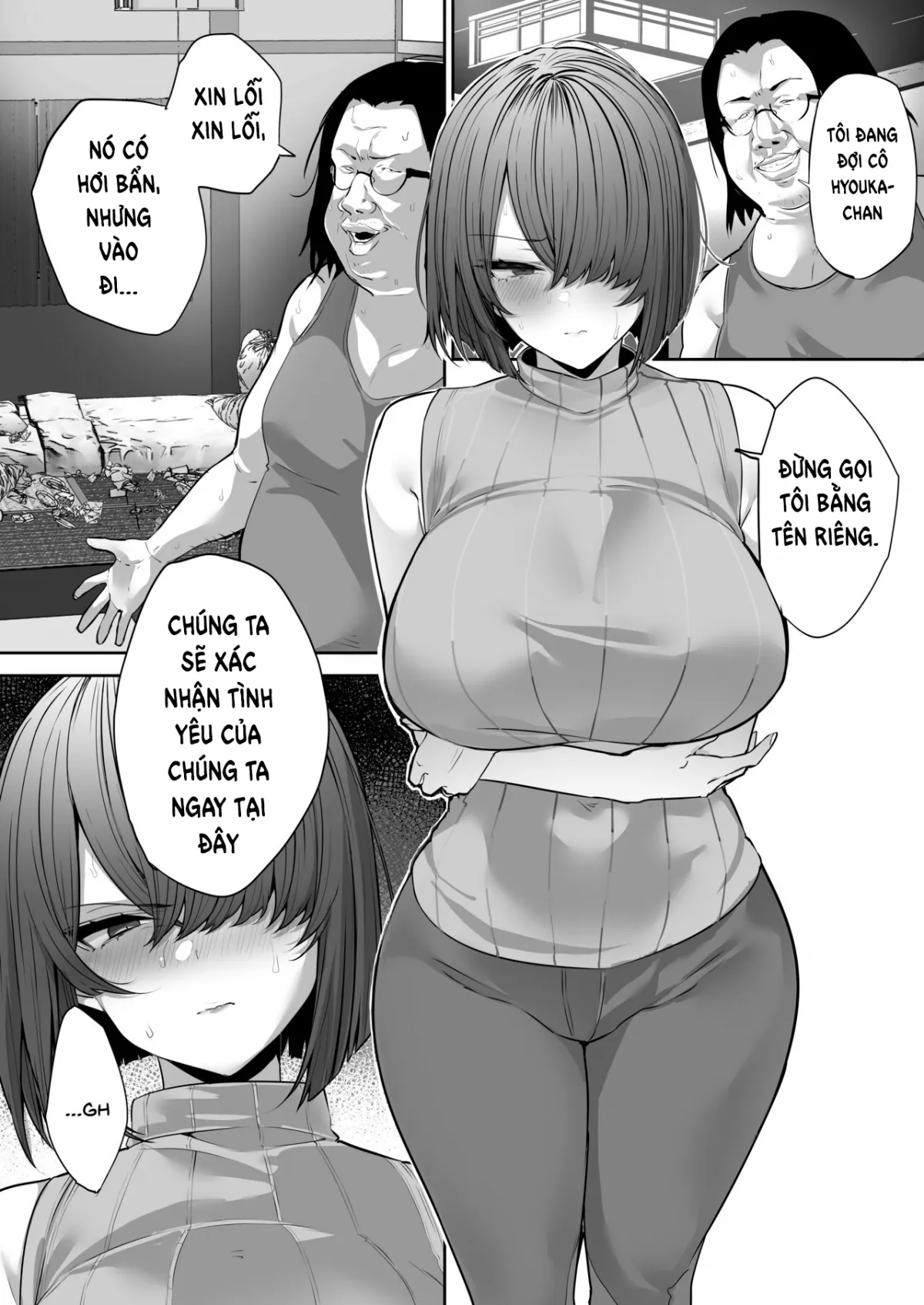 HentaiVN.net - Ảnh 2 - Gikei ni Haiboku Cool na Hitodzuma - Oneshot
