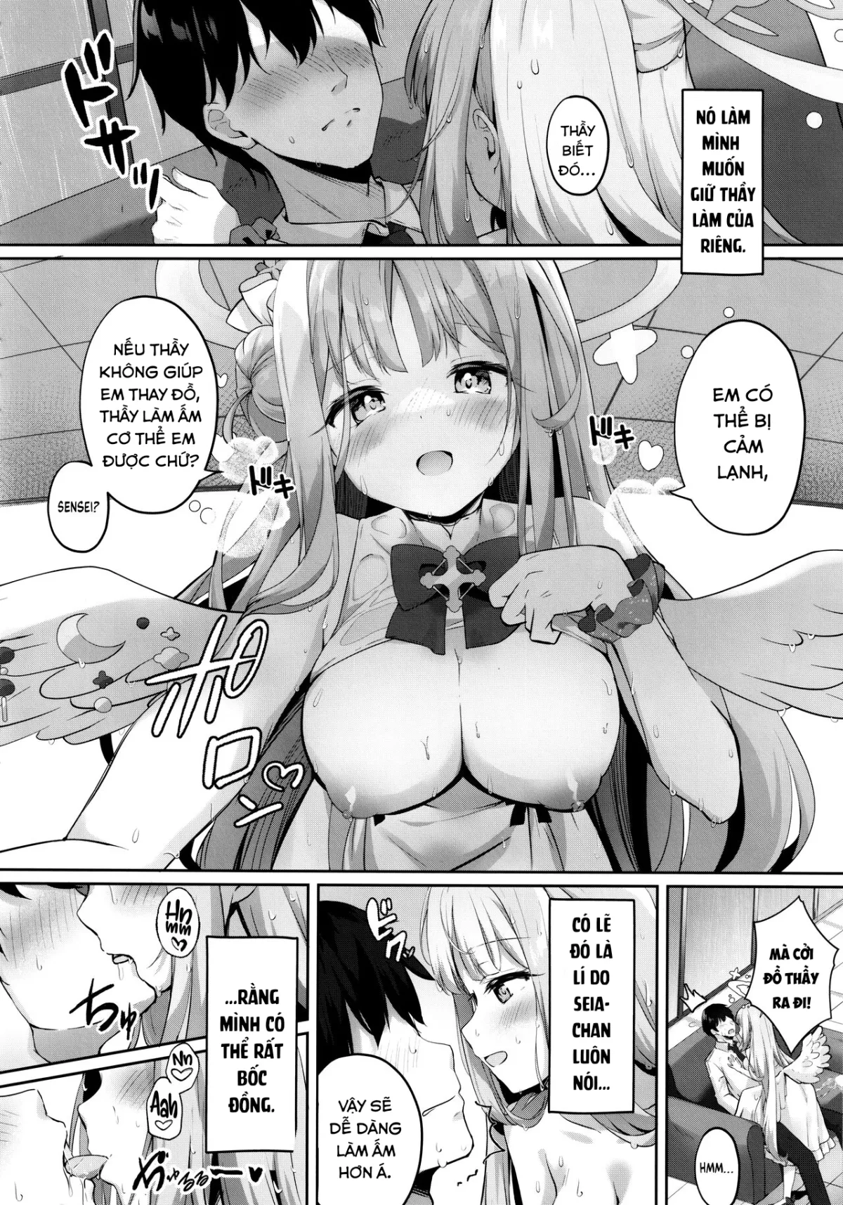 HentaiVN.net - Ảnh 10 - Sweet Shelter with Mika (Blue Archive) [Mika to Amayadori] - Oneshot
