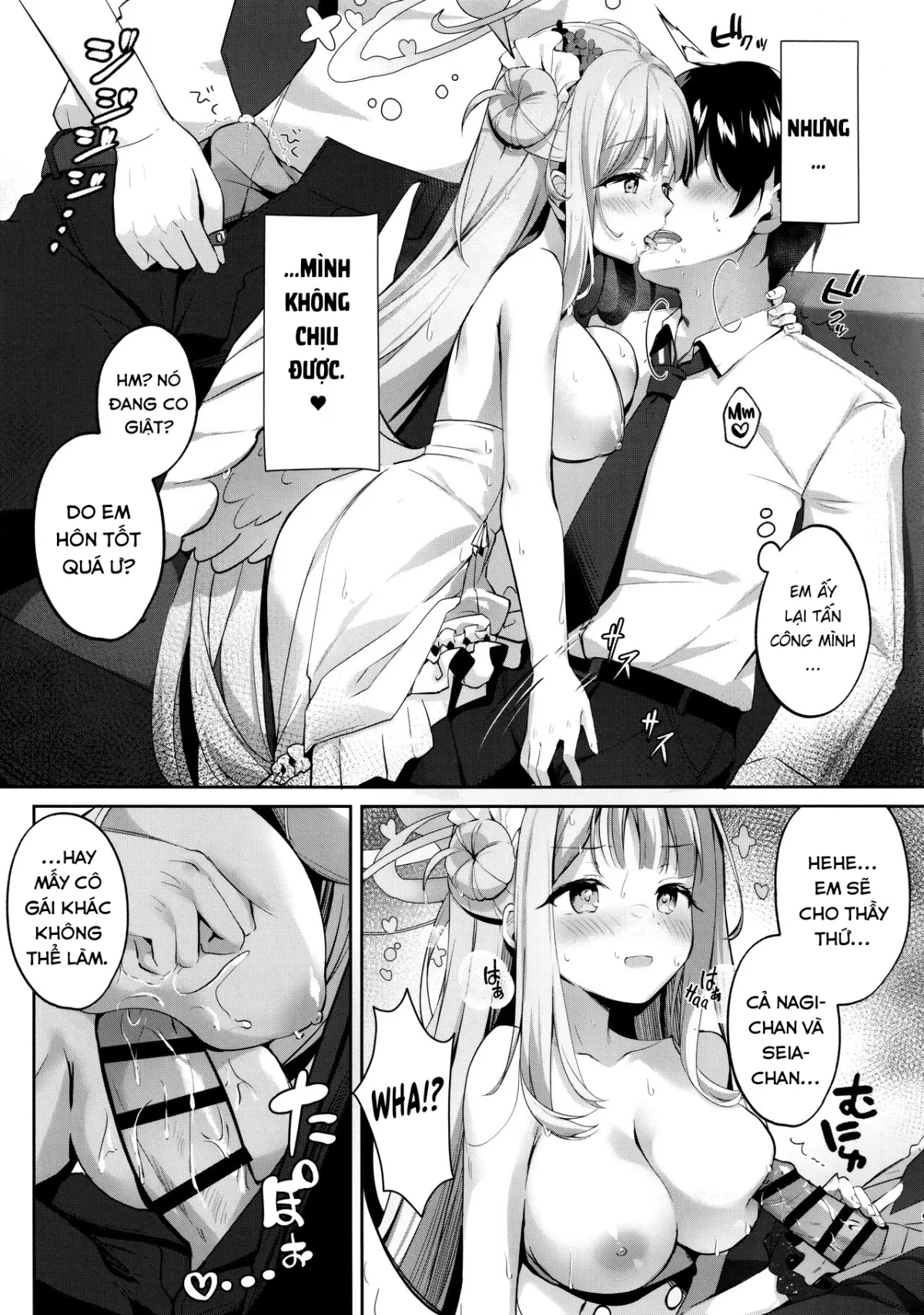 HentaiVN.net - Ảnh 11 - Sweet Shelter with Mika (Blue Archive) [Mika to Amayadori] - Oneshot