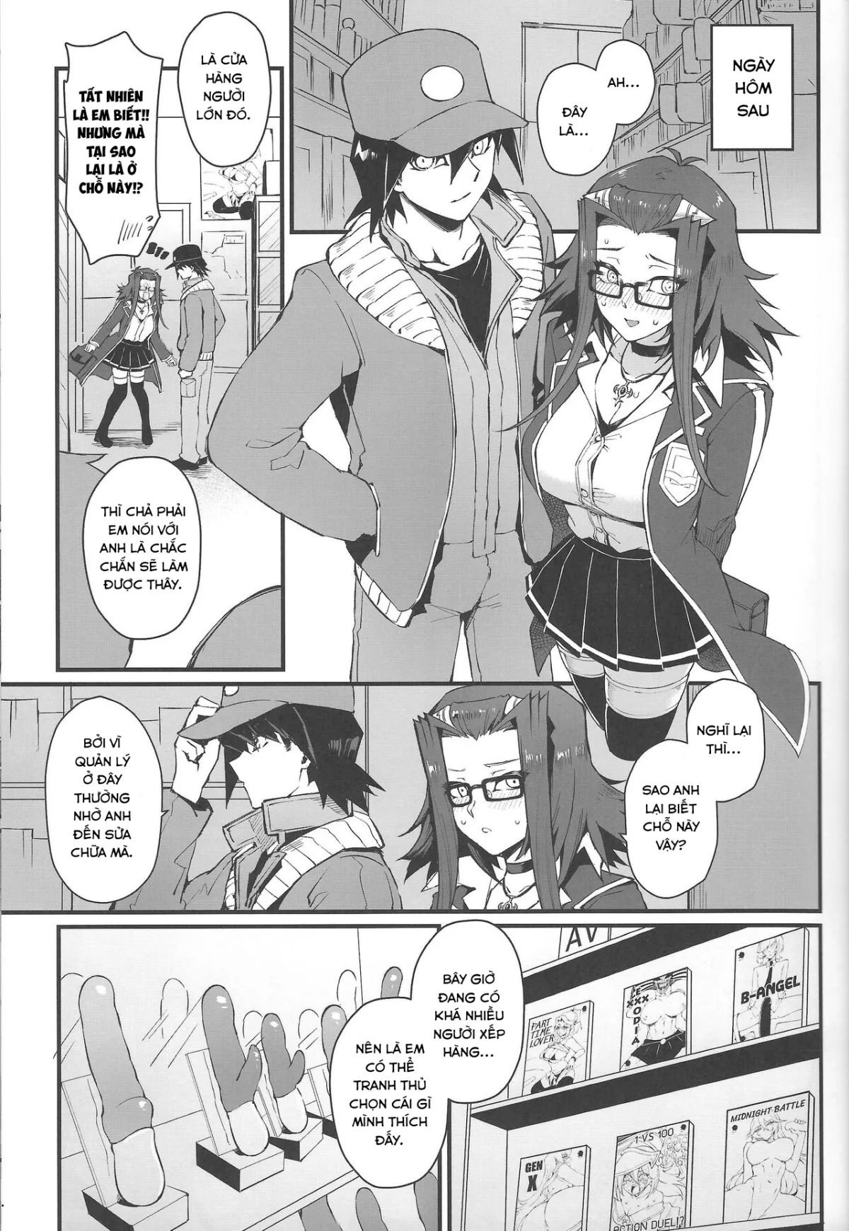 HentaiVN.net - Ảnh 8 - Chơi lỗ nhị em Aki [Spell of Roses] - Oneshot