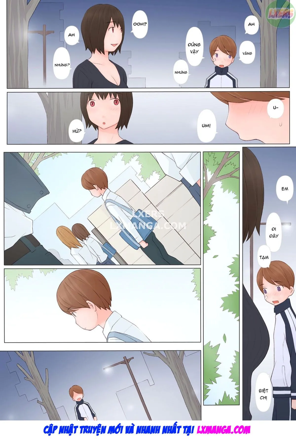 HentaiVN.net - Ảnh 10 - Getting Seduced By Onee-San [Onee-San Ni Sasowarete] - Oneshot