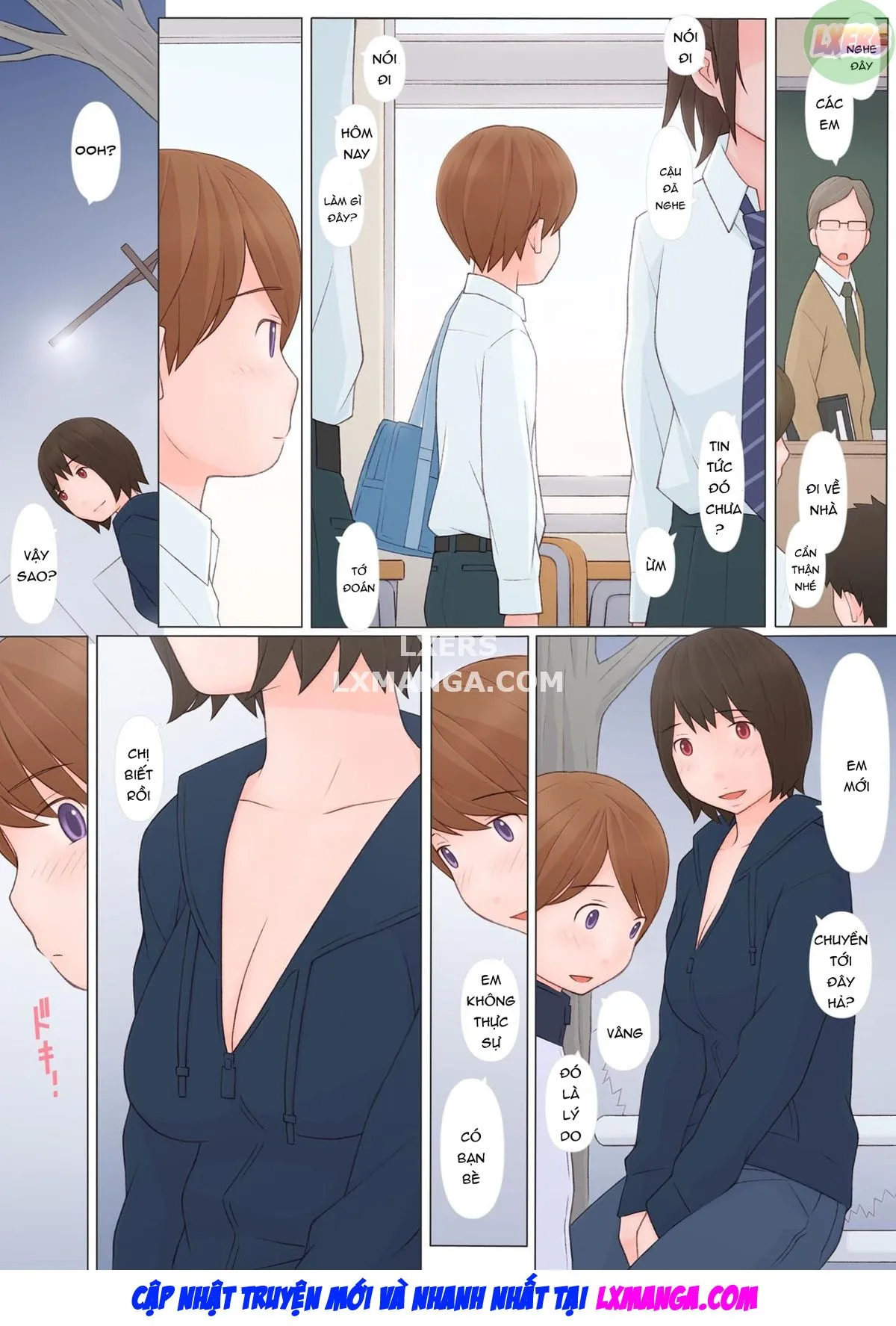 HentaiVN.net - Ảnh 13 - Getting Seduced By Onee-San [Onee-San Ni Sasowarete] - Oneshot