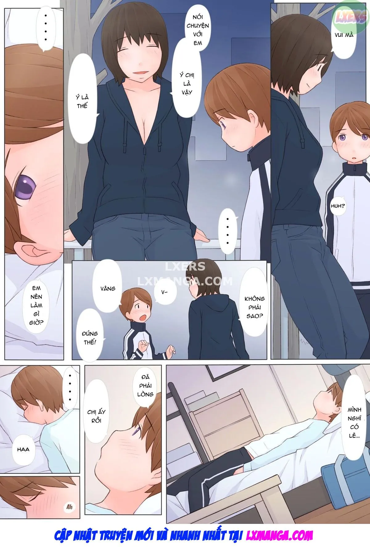HentaiVN.net - Ảnh 14 - Getting Seduced By Onee-San [Onee-San Ni Sasowarete] - Oneshot