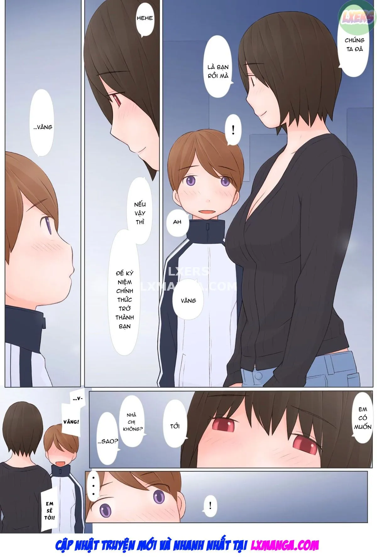 HentaiVN.net - Ảnh 16 - Getting Seduced By Onee-San [Onee-San Ni Sasowarete] - Oneshot