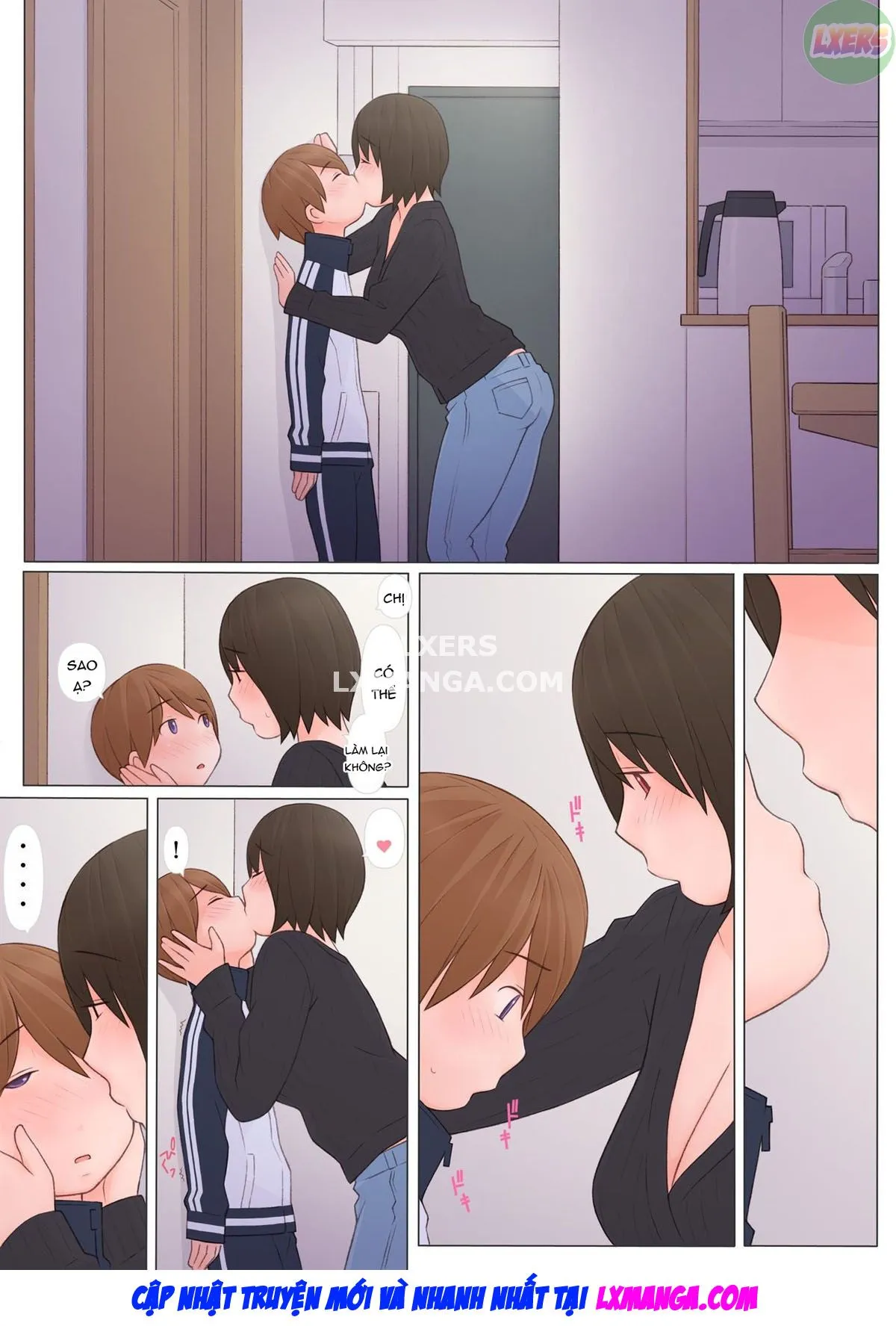 HentaiVN.net - Ảnh 20 - Getting Seduced By Onee-San [Onee-San Ni Sasowarete] - Oneshot