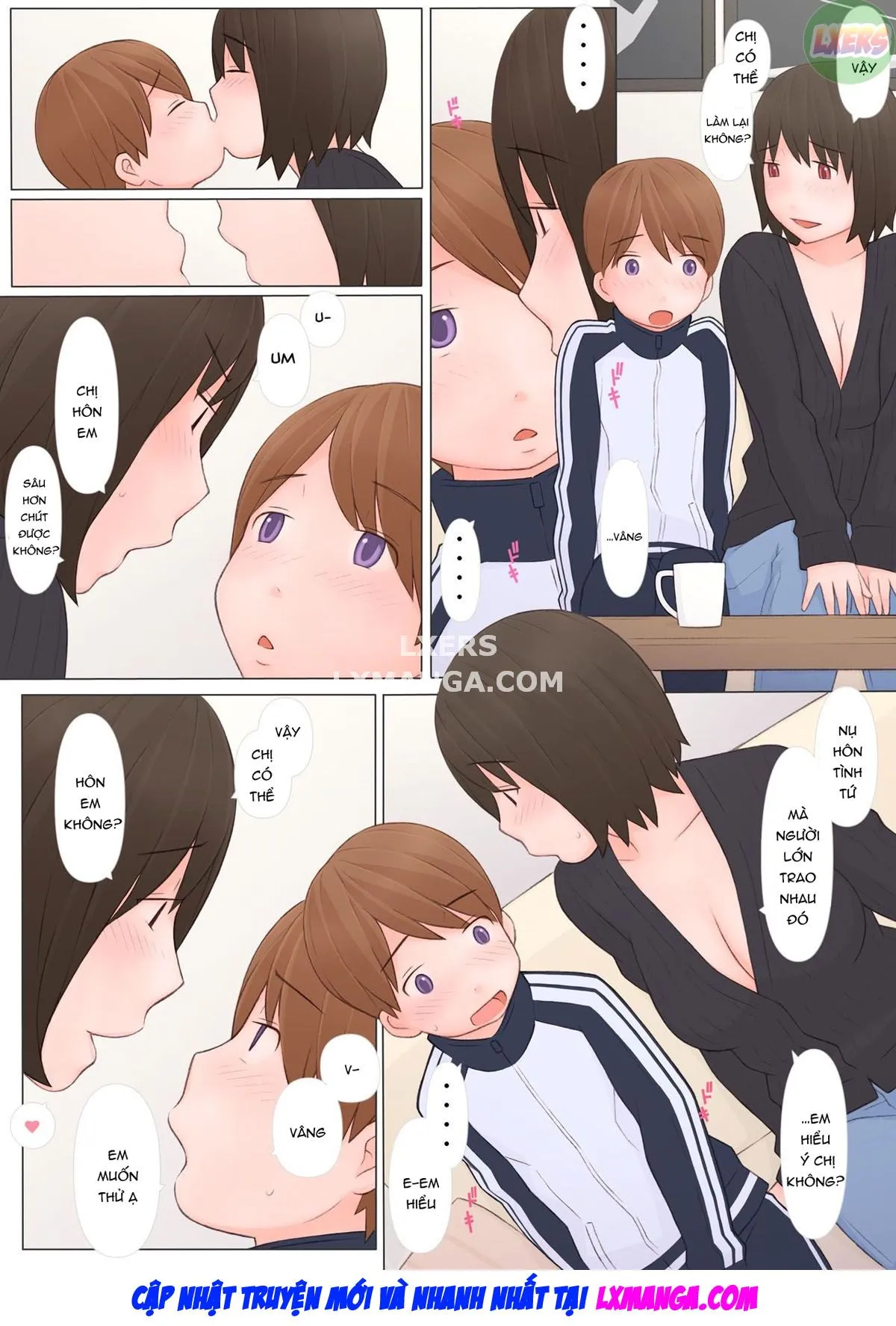 HentaiVN.net - Ảnh 23 - Getting Seduced By Onee-San [Onee-San Ni Sasowarete] - Oneshot