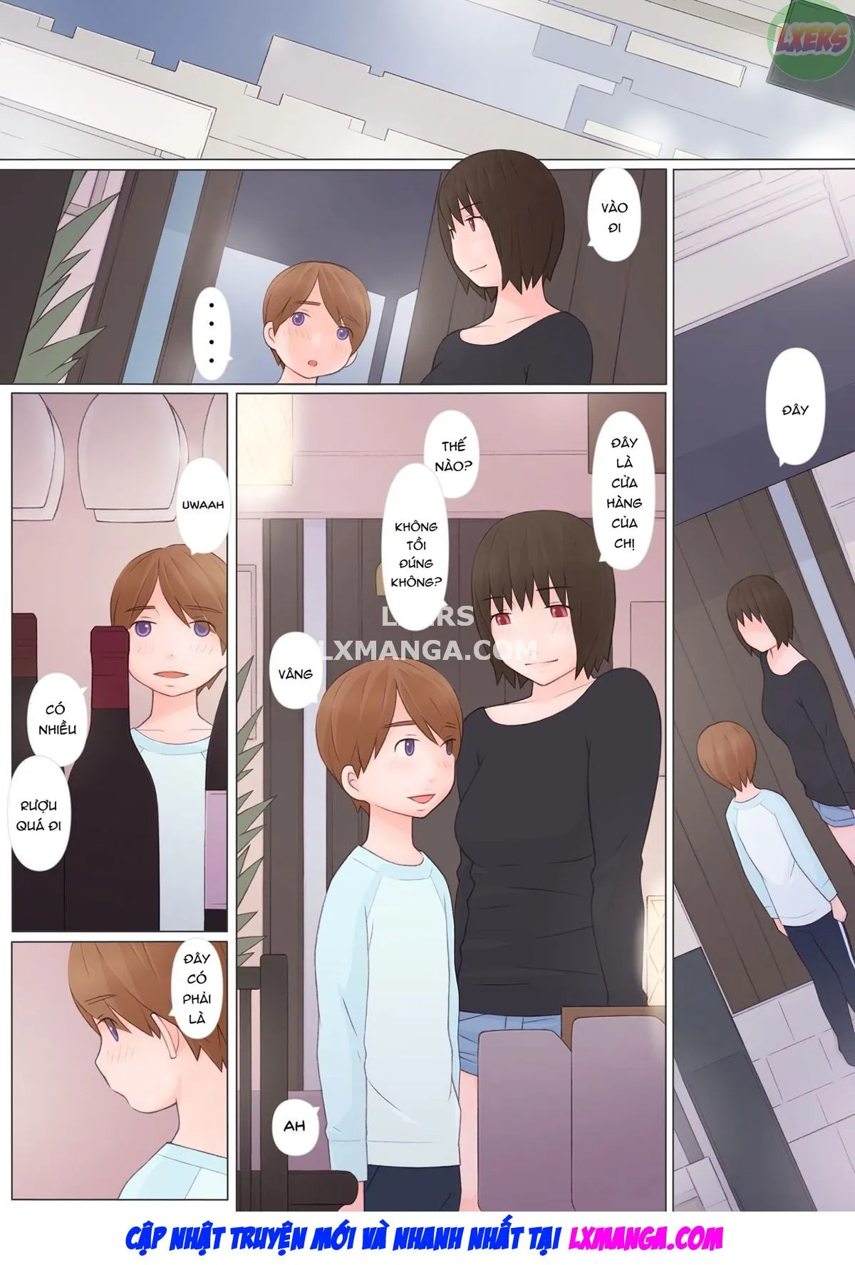 HentaiVN.net - Ảnh 52 - Getting Seduced By Onee-San [Onee-San Ni Sasowarete] - Oneshot