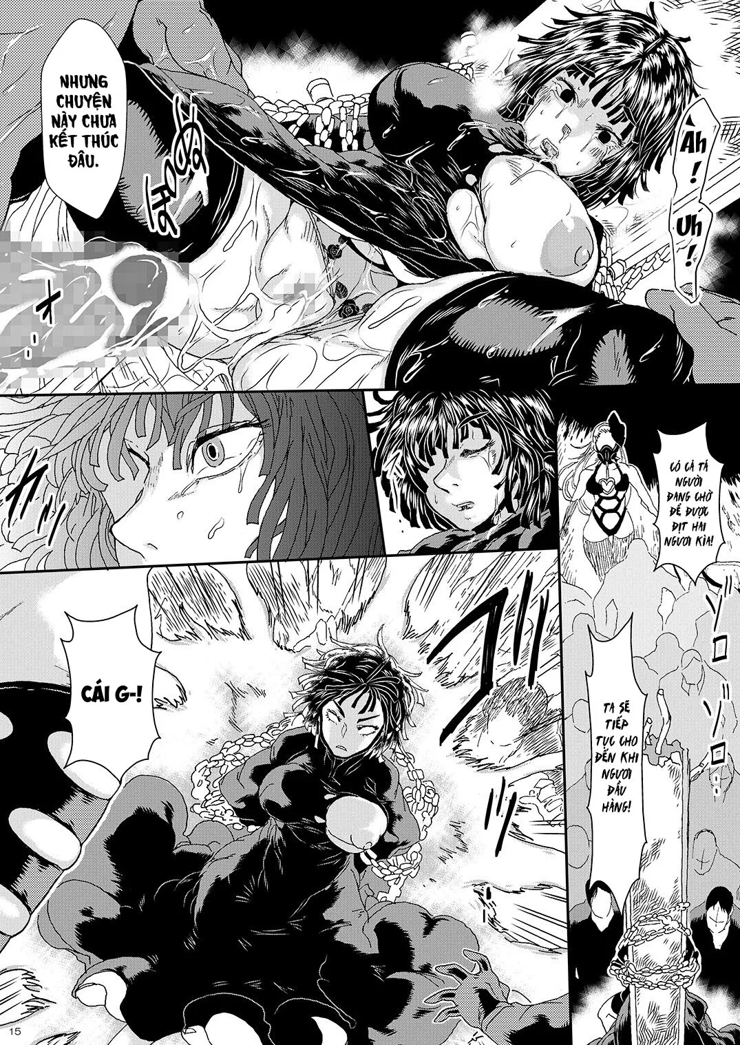 HentaiVN.net - Ảnh 15 - LEWD WOMEN2 - The Two Sisters Who Lost To The Mysterious Warrior Do-S - Bantumlum