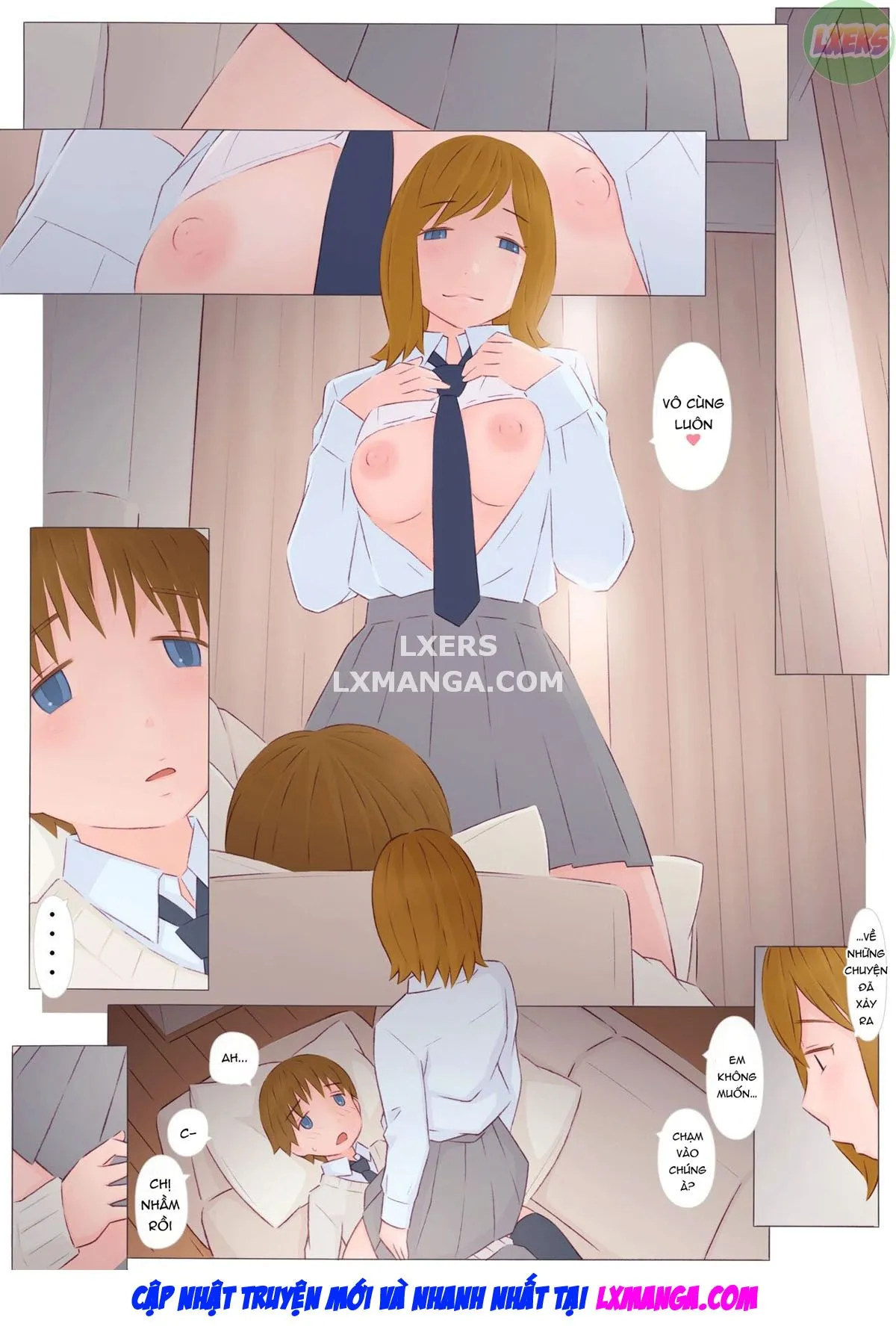 HentaiVN.net - Ảnh 7 - Onee-Chan To Boku - Oneshot