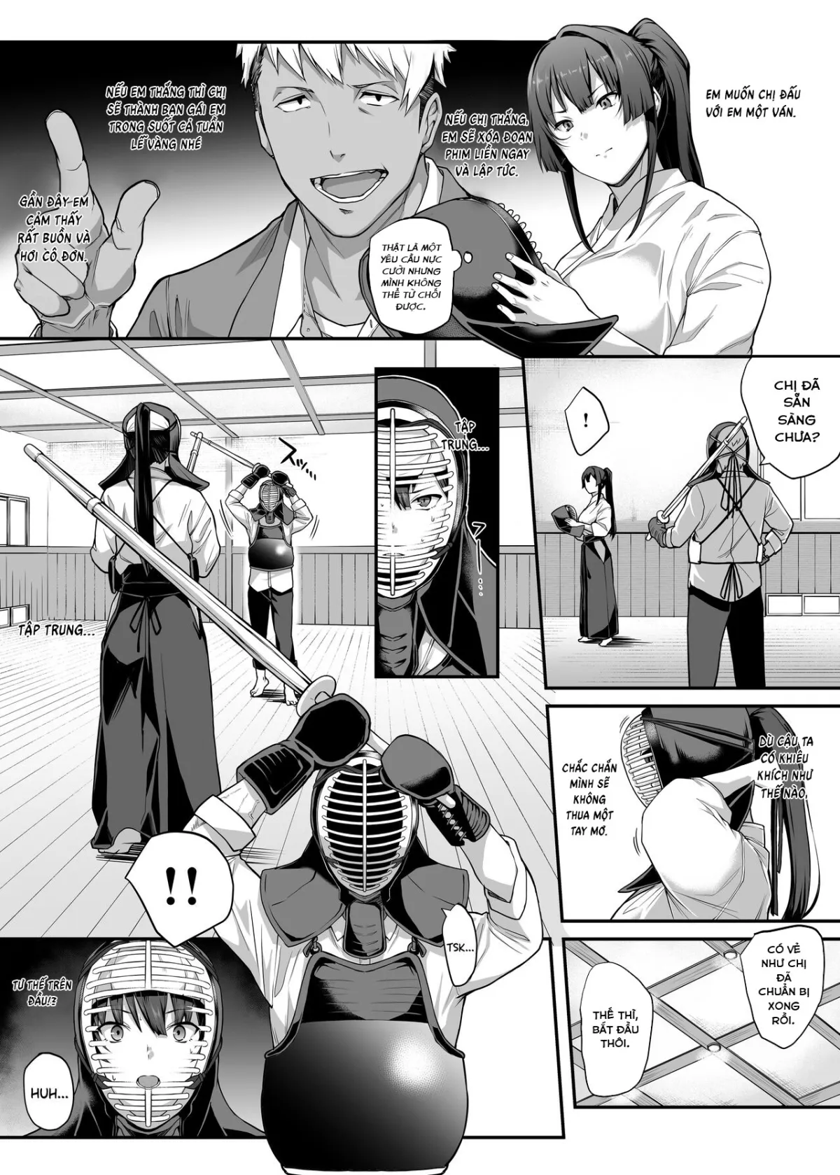 HentaiVN.net - Ảnh 18 - Kendoubu Shushou de Osananajimi no Bijin de Tsuyoi Boku no Kanojo ga, Charao ni Assari Otosareru Wake ga Nai [剣道部主将で幼馴染の美人で強い僕の彼女が、チャラ男にあっさり堕とされるわけがない] - Oneshot