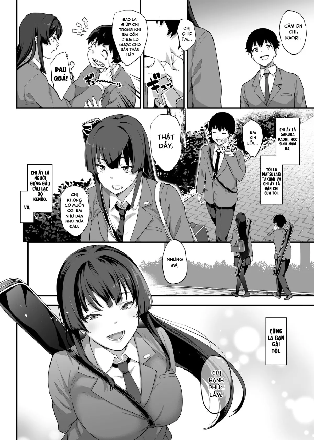 HentaiVN.net - Ảnh 3 - Kendoubu Shushou de Osananajimi no Bijin de Tsuyoi Boku no Kanojo ga, Charao ni Assari Otosareru Wake ga Nai [剣道部主将で幼馴染の美人で強い僕の彼女が、チャラ男にあっさり堕とされるわけがない] - Oneshot