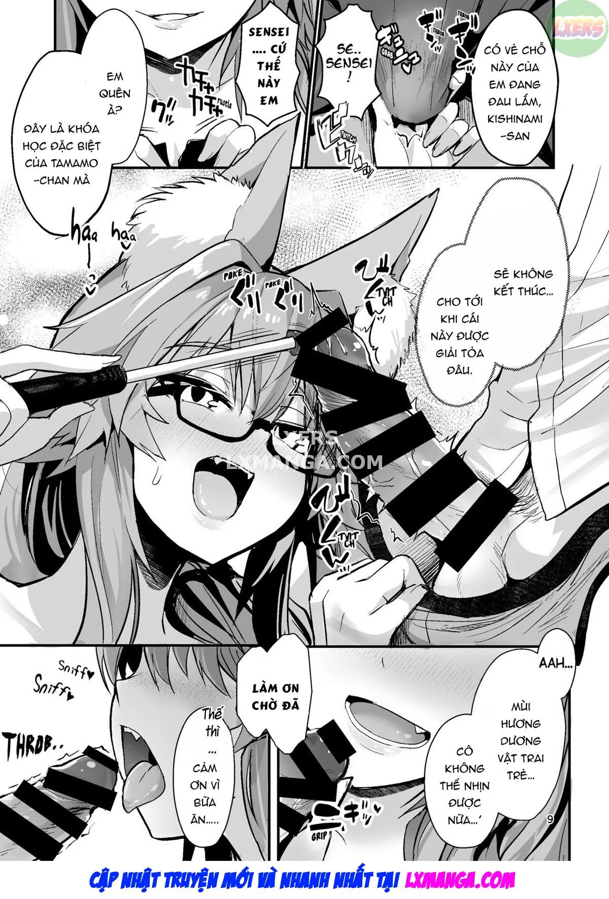 HentaiVN.net - Ảnh 11 - Beautiful Female Tacher Tamamo-chan [Bijin Jokyoushi Tamamo-chan] - Oneshot