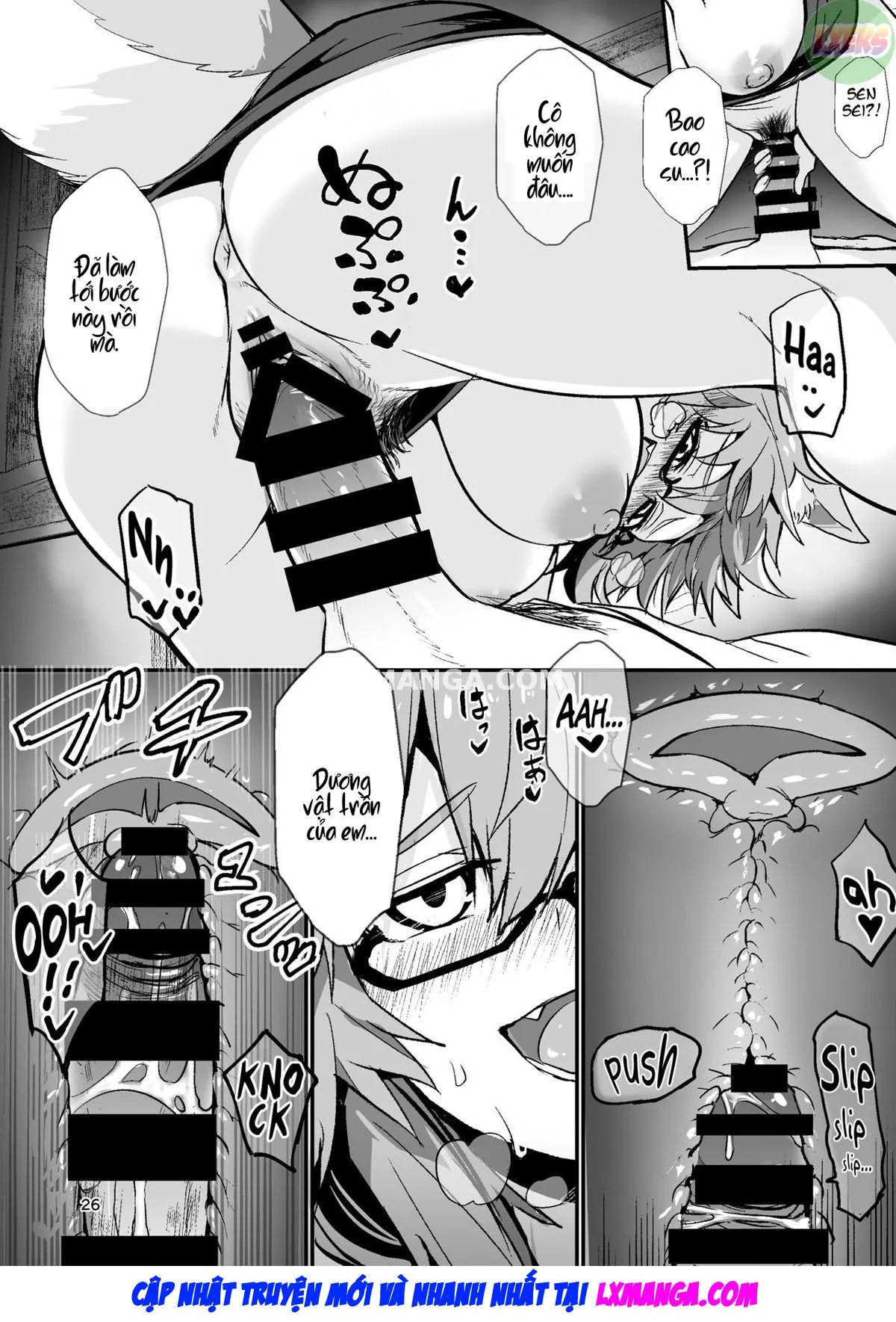 HentaiVN.net - Ảnh 28 - Beautiful Female Tacher Tamamo-chan [Bijin Jokyoushi Tamamo-chan] - Oneshot