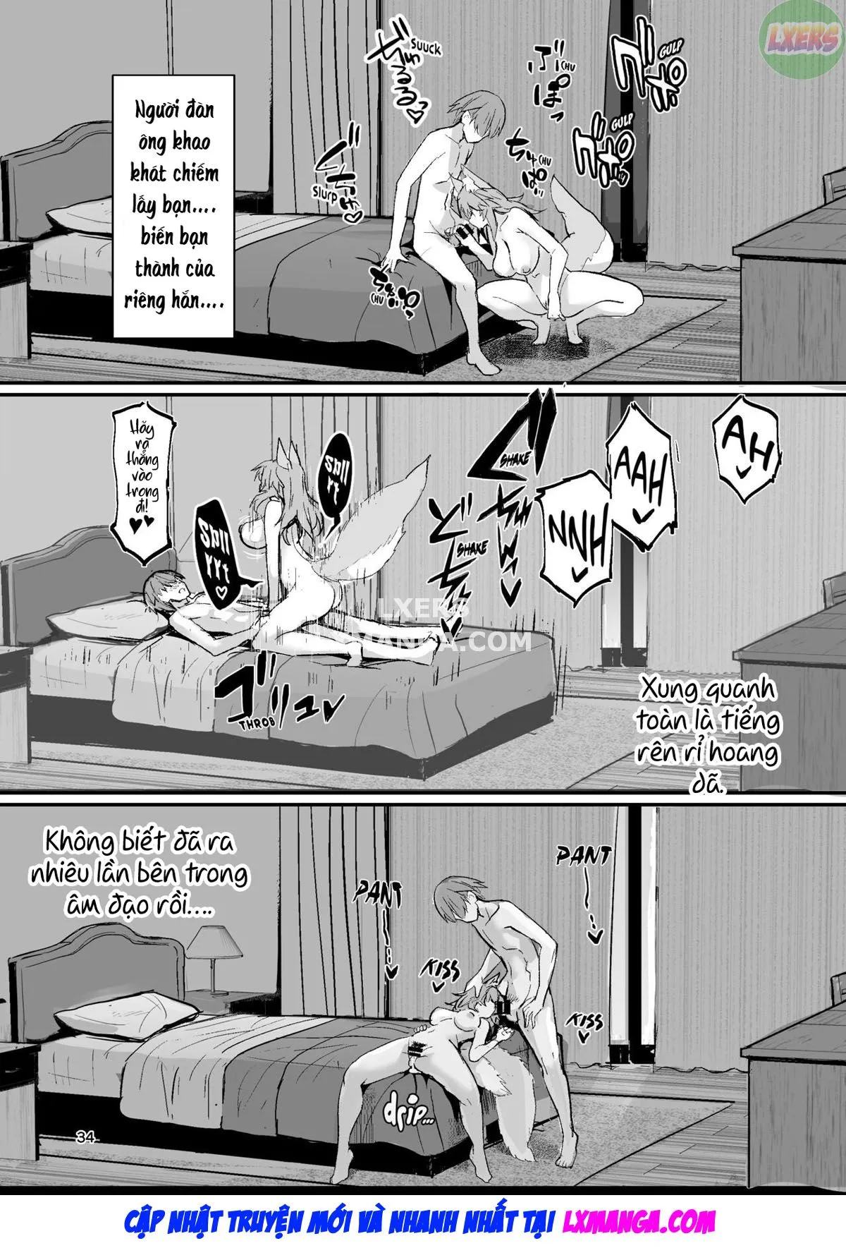 HentaiVN.net - Ảnh 37 - Beautiful Female Tacher Tamamo-chan [Bijin Jokyoushi Tamamo-chan] - Oneshot