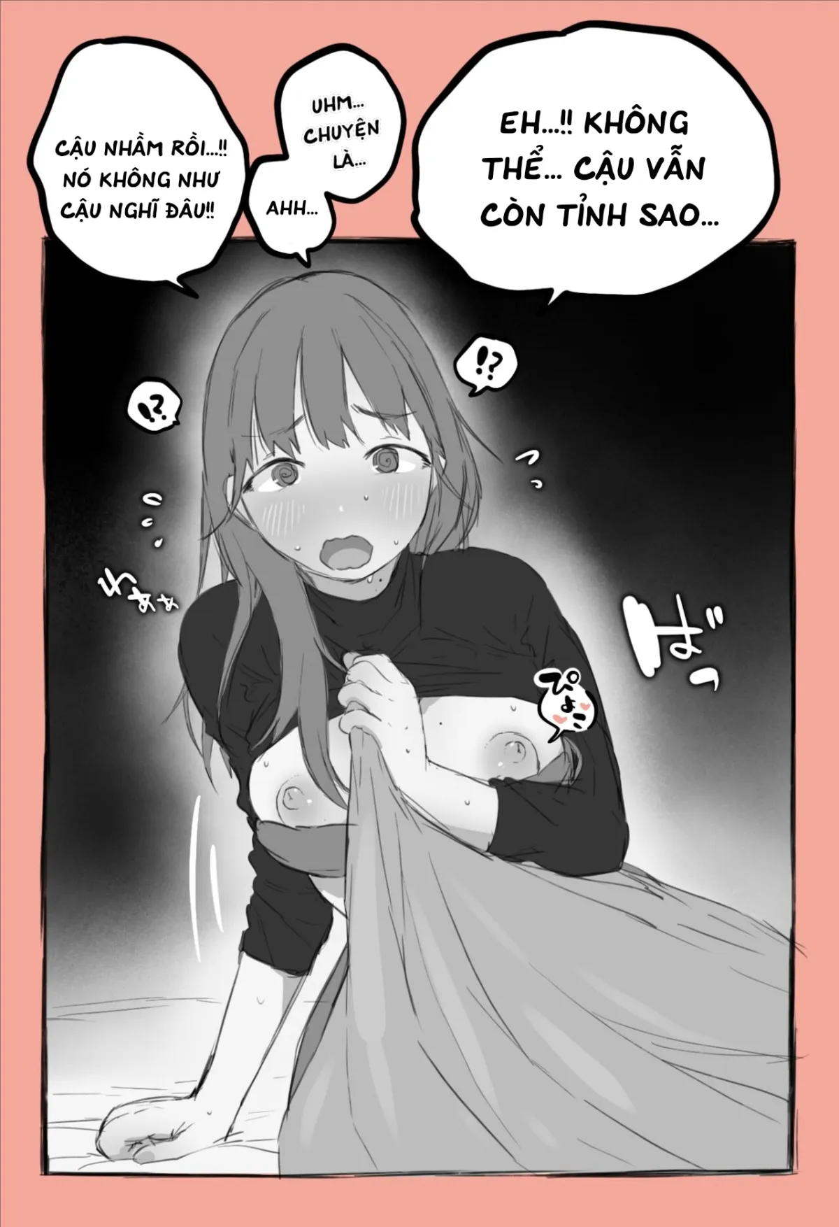 HentaiVN.net - Ảnh 5 - Đêm giáng sinh cùng cô bạn [Kurisumasu ni Kaisha no Kamin-Shitsu de Dōki no Musume to...] - Oneshot