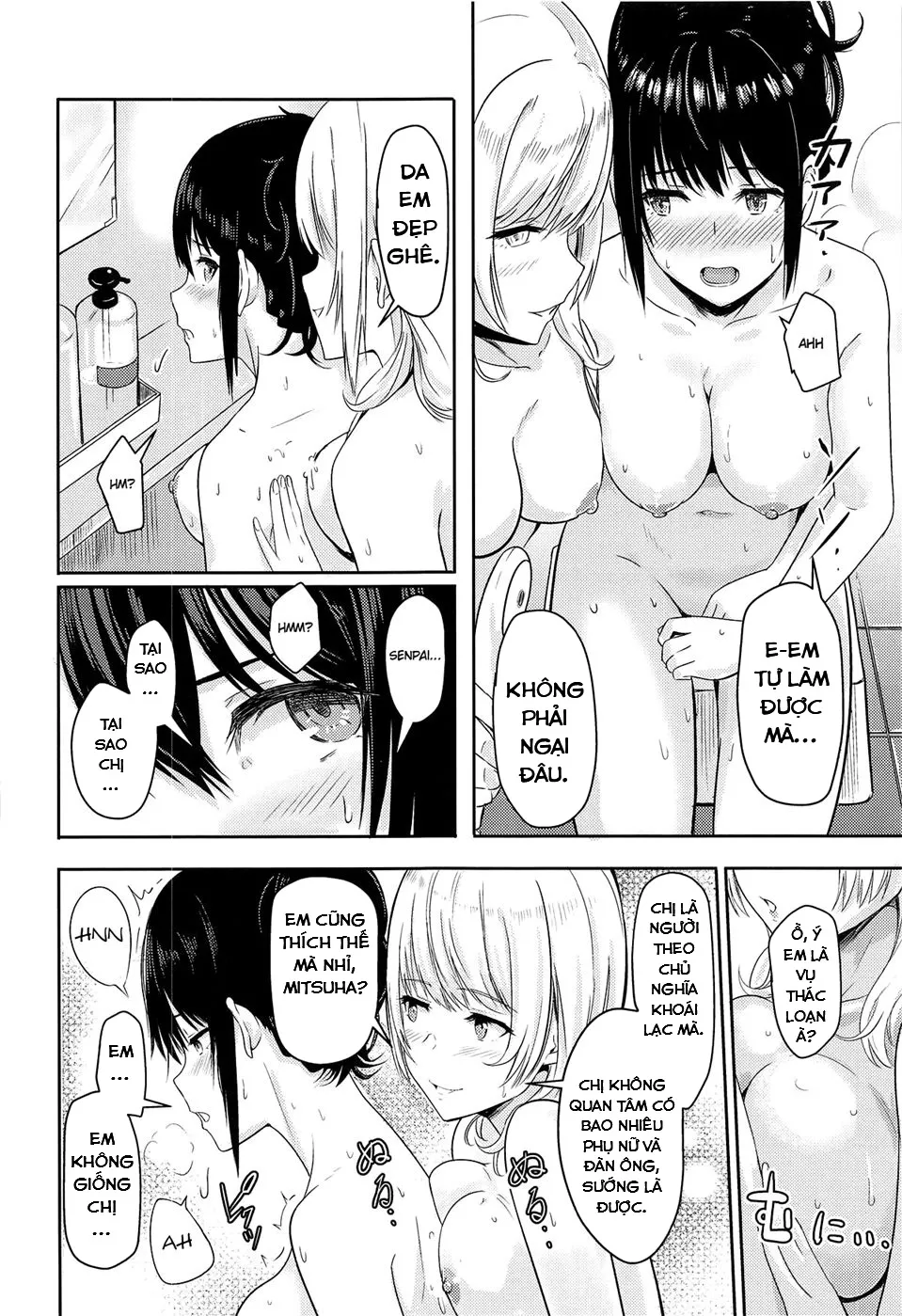 HentaiVN.net - Ảnh 10 - Mitsuha Netorara. - Chap 4.5