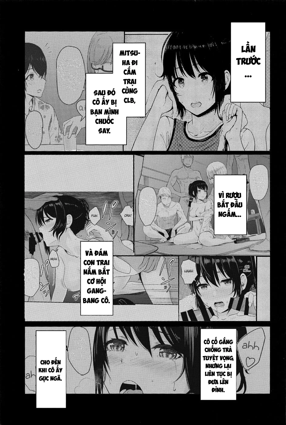 HentaiVN.net - Ảnh 5 - Mitsuha Netorara. - Chap 4.5
