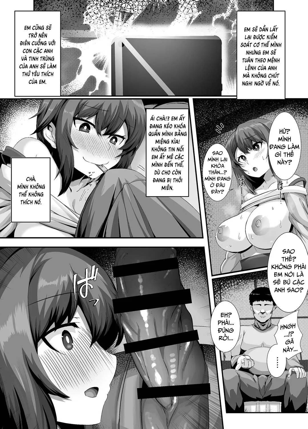 HentaiVN.net - Ảnh 11 - Thôi miên nữ sinh viên hàng xóm [Sairin JD; Hypnotizing My University Student Neighbor] - Chap 1