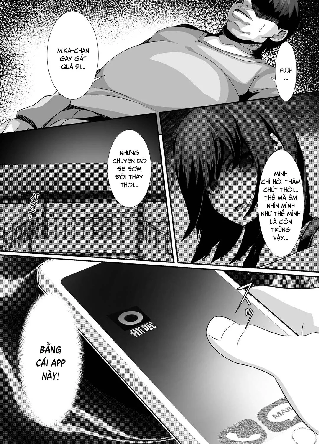 HentaiVN.net - Ảnh 5 - Thôi miên nữ sinh viên hàng xóm [Sairin JD; Hypnotizing My University Student Neighbor] - Chap 1