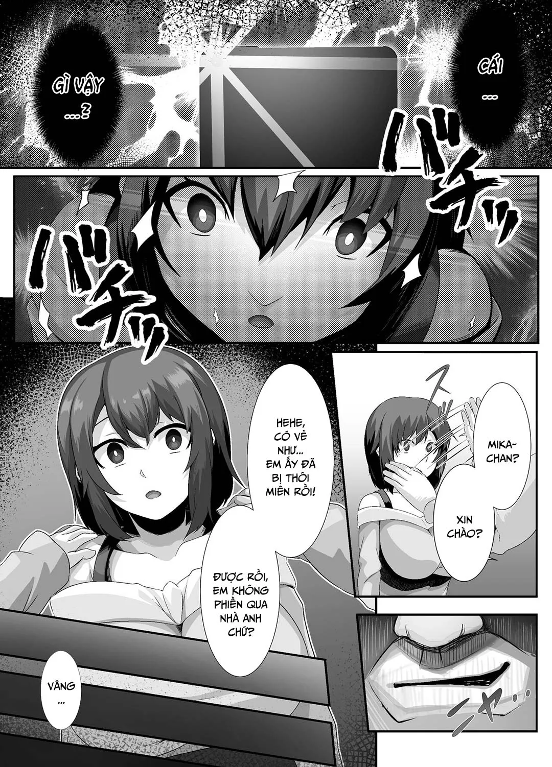 HentaiVN.net - Ảnh 8 - Thôi miên nữ sinh viên hàng xóm [Sairin JD; Hypnotizing My University Student Neighbor] - Chap 1