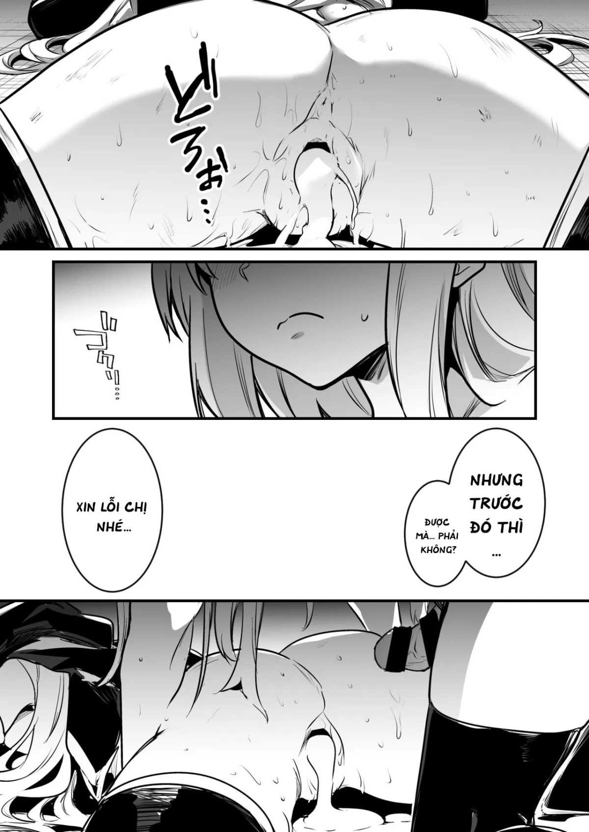 HentaiVN.net - Ảnh 10 - Boukensha-chan mất kiểm soát [Seiyoku ni Shihai Sare Bousou Shite Shimai, Aku no Sex Kyoudan no Onna Kanbu no Sister ni Gyakushuu suru Boukensha-chan] - Oneshot