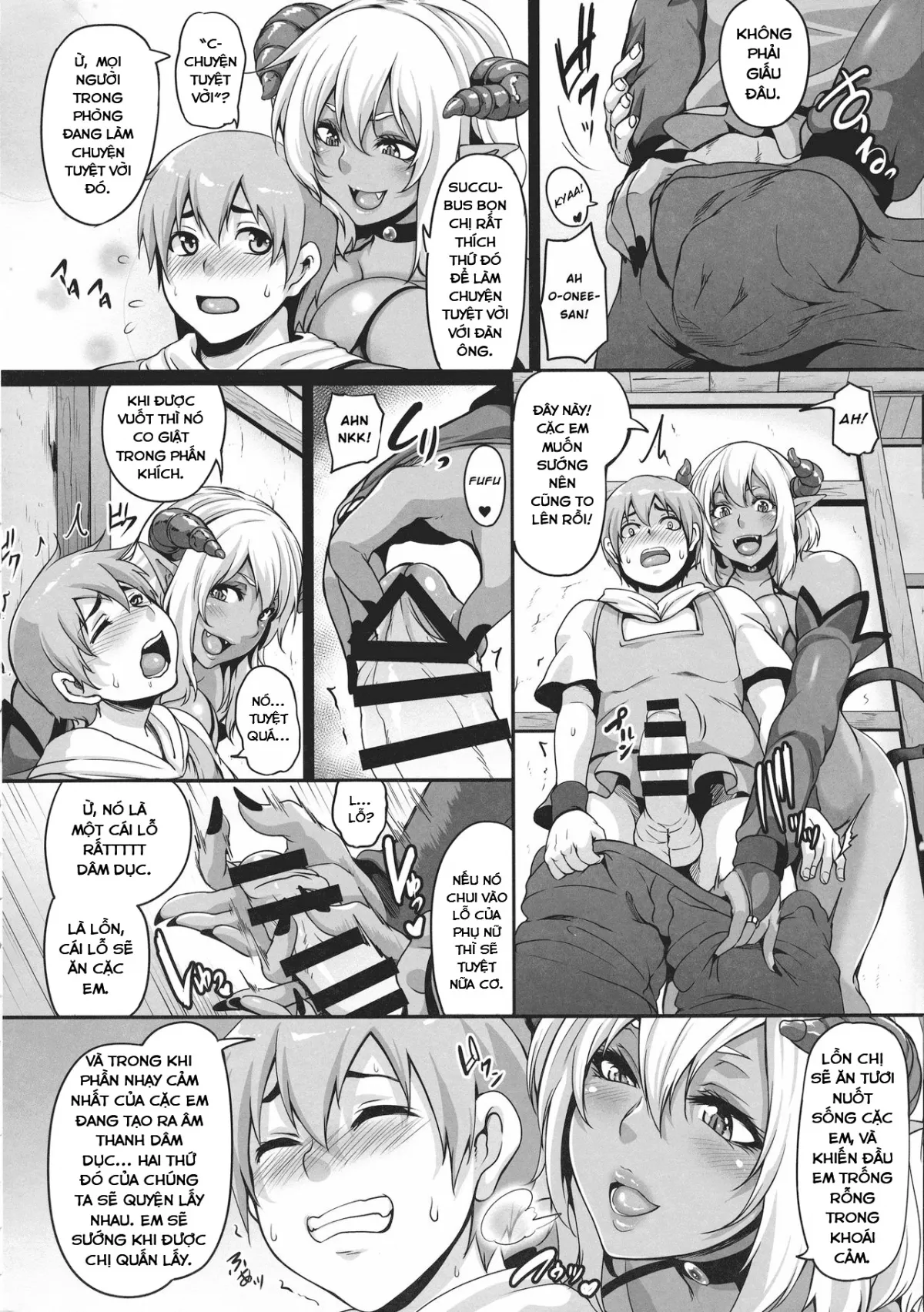 HentaiVN.net - Ảnh 11 - Inma Kyuusei 2 ~Shota Kui Succubus Onee-san~ [Semen Searching Succubus 2 - The Shota Eating Older Sister Succubus] - Oneshot