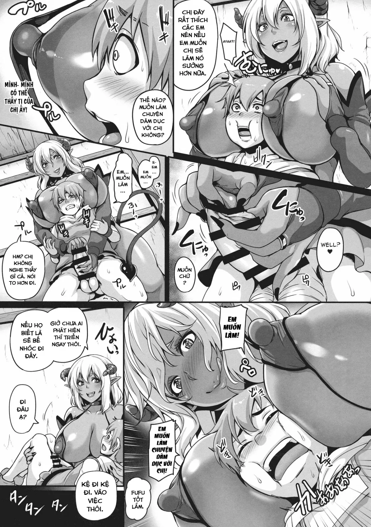 HentaiVN.net - Ảnh 12 - Inma Kyuusei 2 ~Shota Kui Succubus Onee-san~ [Semen Searching Succubus 2 - The Shota Eating Older Sister Succubus] - Oneshot