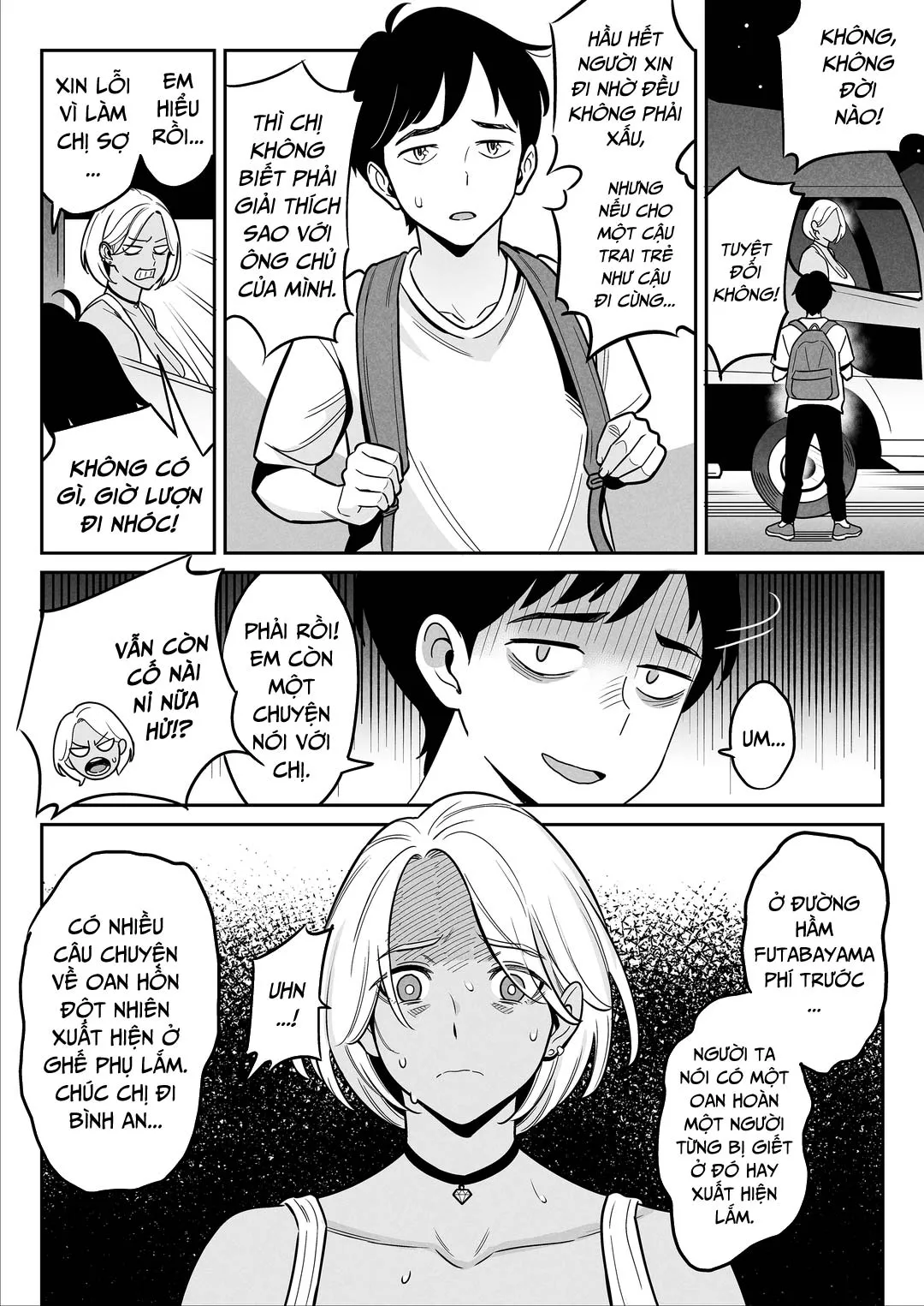 HentaiVN.net - Ảnh 8 - Nữ tài xế xe tải và anh chàng đi nhờ - Oneshot