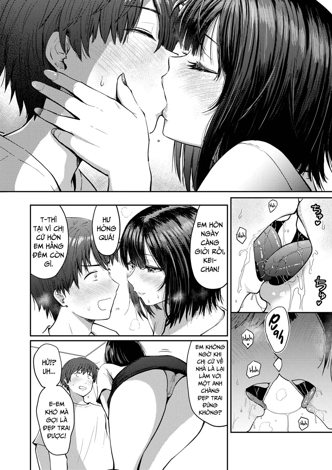 HentaiVN.net - Ảnh 5 - Người chị tôi hằng khao khát… - Oneshot