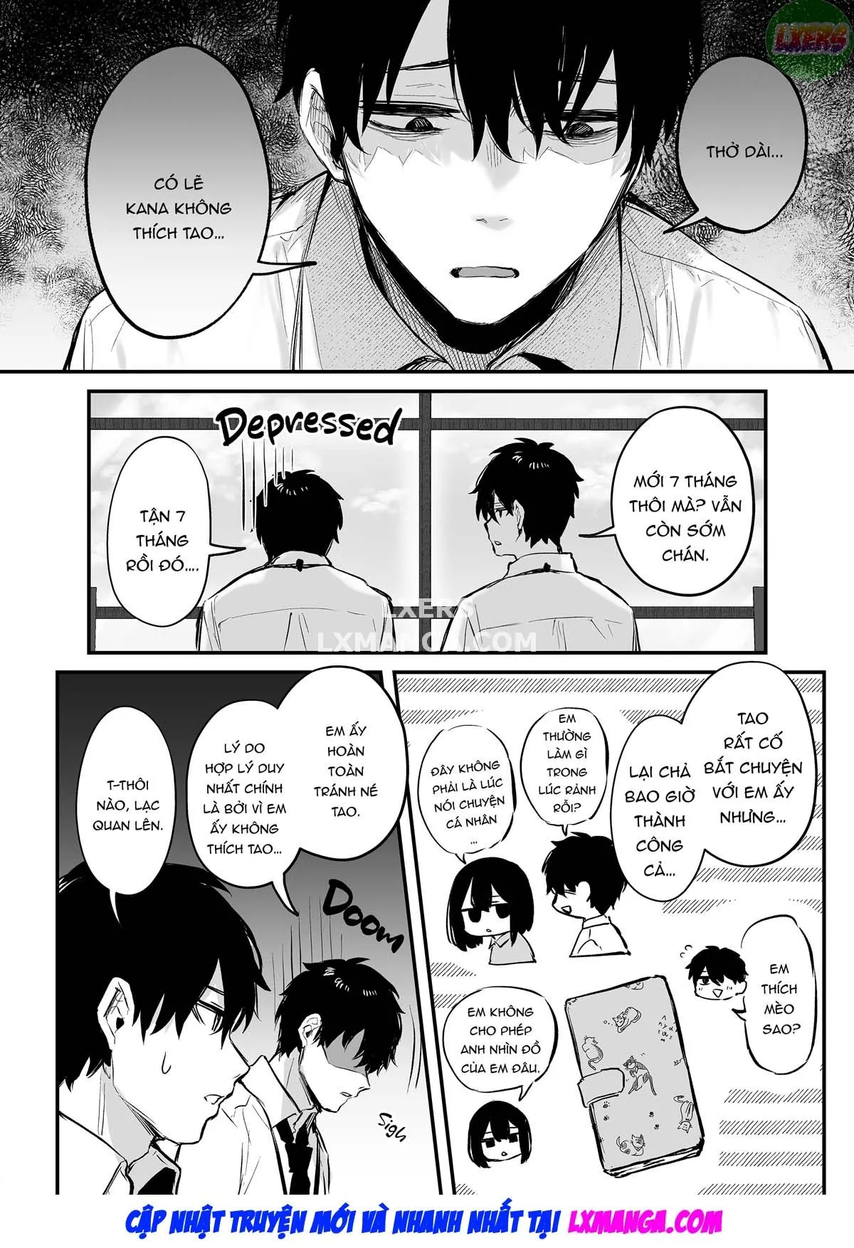 HentaiVN.net - Ảnh 10 - Yotta Kouhai ga Sunao ni Naru made - Oneshot