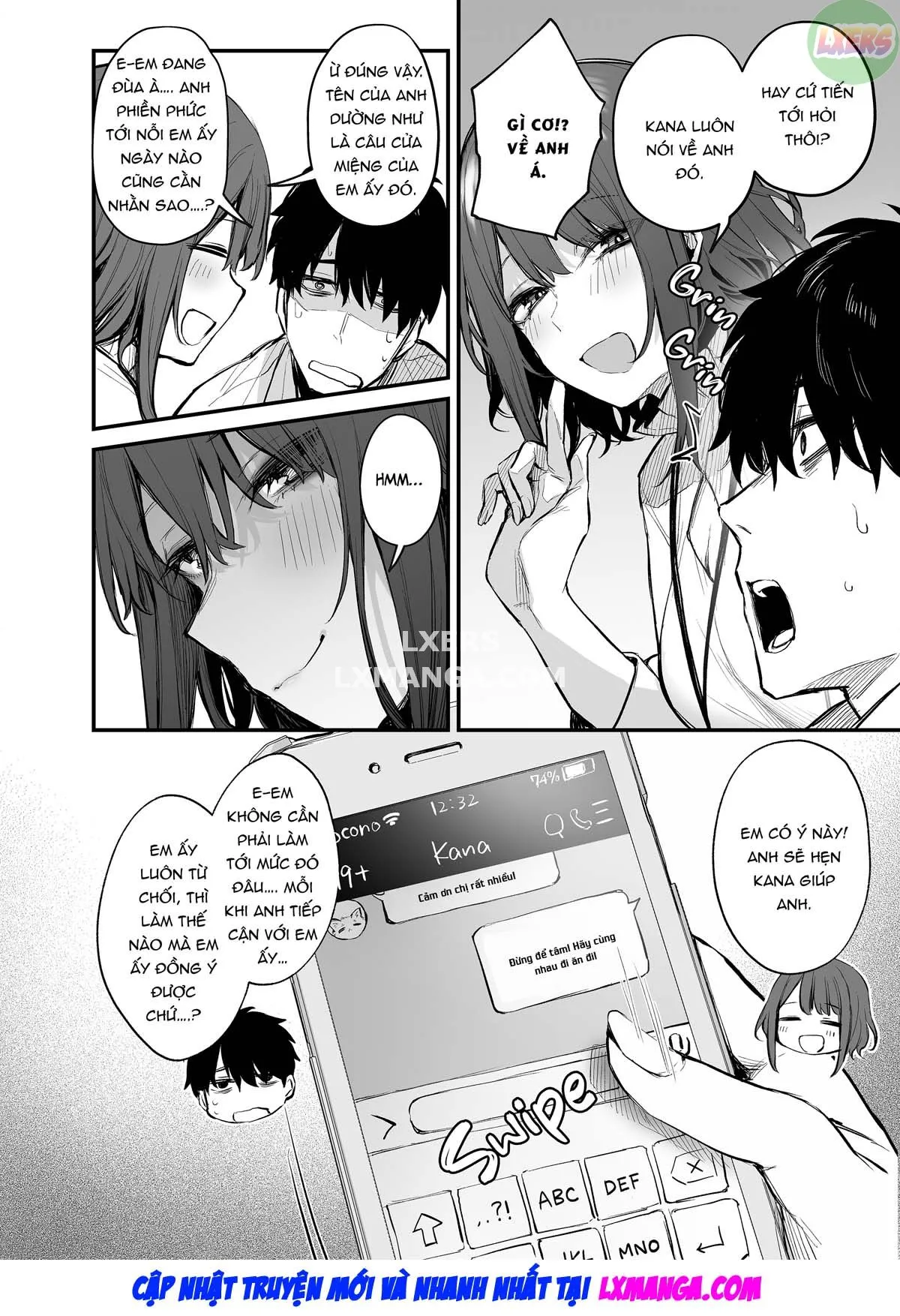 HentaiVN.net - Ảnh 12 - Yotta Kouhai ga Sunao ni Naru made - Oneshot