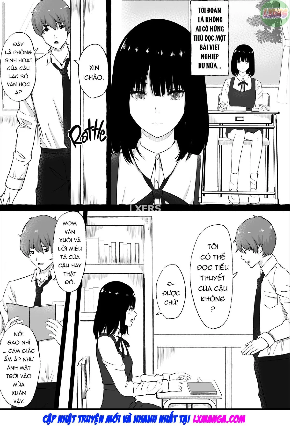 HentaiVN.net - Ảnh 41 - Bungeibu Joshi to Tokeru You ni... - Oneshot
