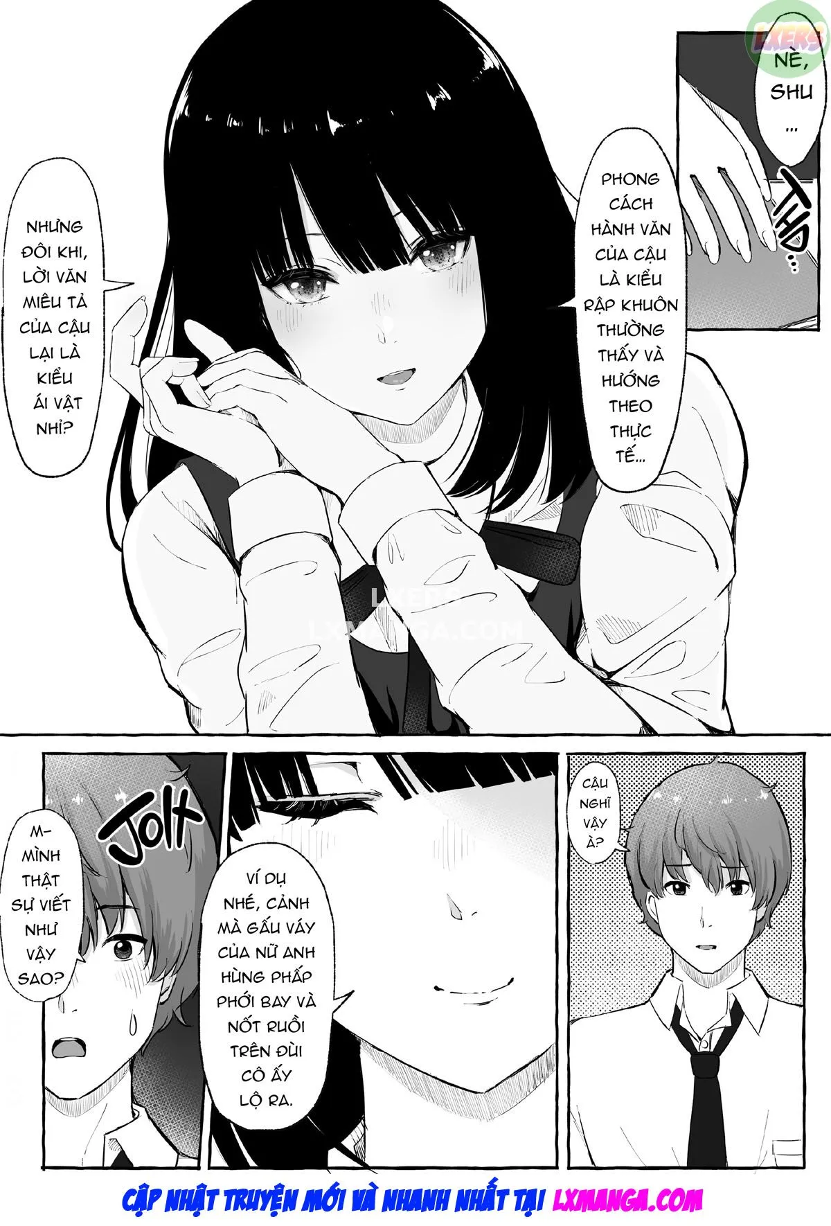 HentaiVN.net - Ảnh 7 - Bungeibu Joshi to Tokeru You ni... - Oneshot