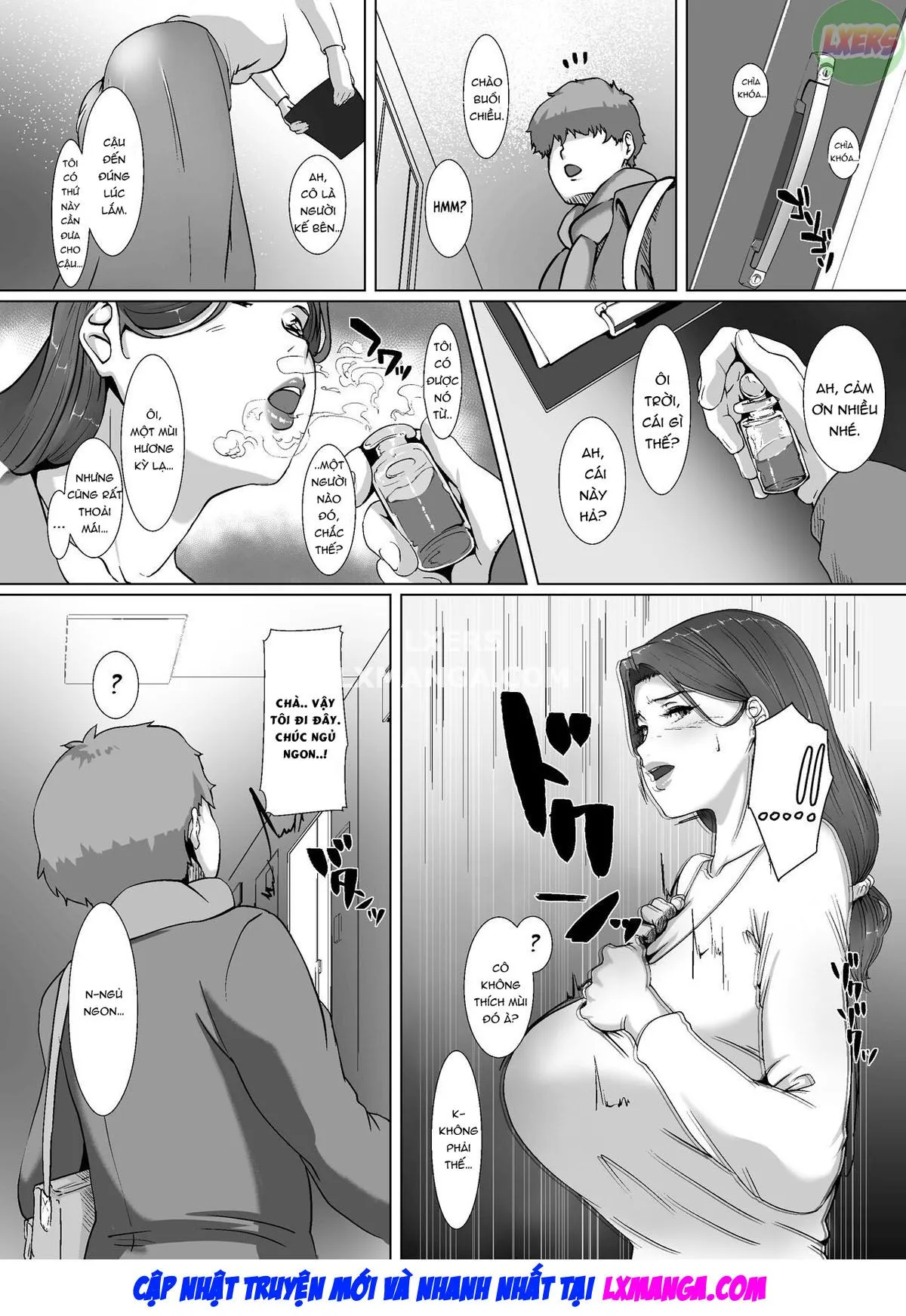 HentaiVN.net - Ảnh 12 - Spending Christmas Eve With the Housewife Next Door [Seiya wa Otonari no Oku-san to] - Oneshot