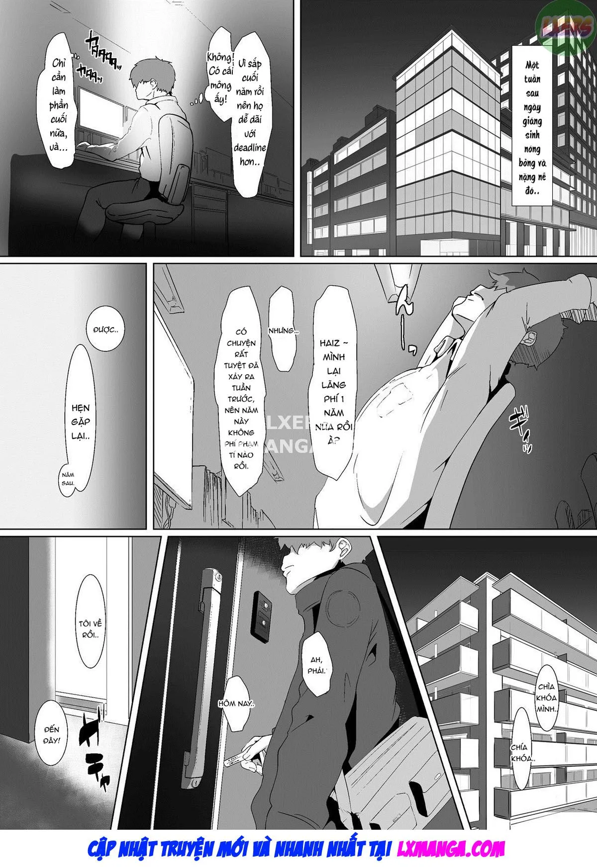 HentaiVN.net - Ảnh 63 - Spending Christmas Eve With the Housewife Next Door [Seiya wa Otonari no Oku-san to] - Oneshot