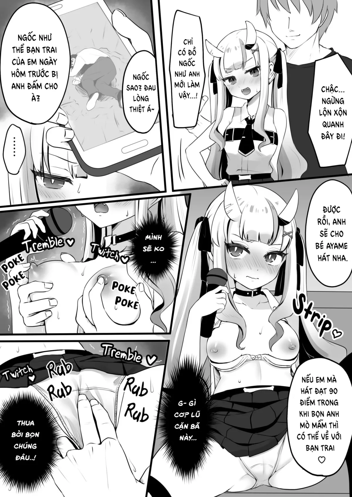 HentaiVN.net - Ảnh 4 - Karaoke and sex with ayame [あ〇めとカラオケ] - Phần 2 - Kết thúc rất đẹp.